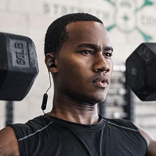 Fit Sport 3 Wireless Fitness Earbuds, Black, Bluetooth 4.2, 6 Hour Battery Li…