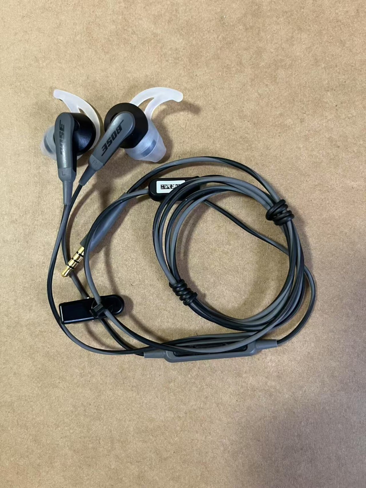 Bose SoundSport In-Ear Earphones Headset For Apple ios Version Charcoal Black