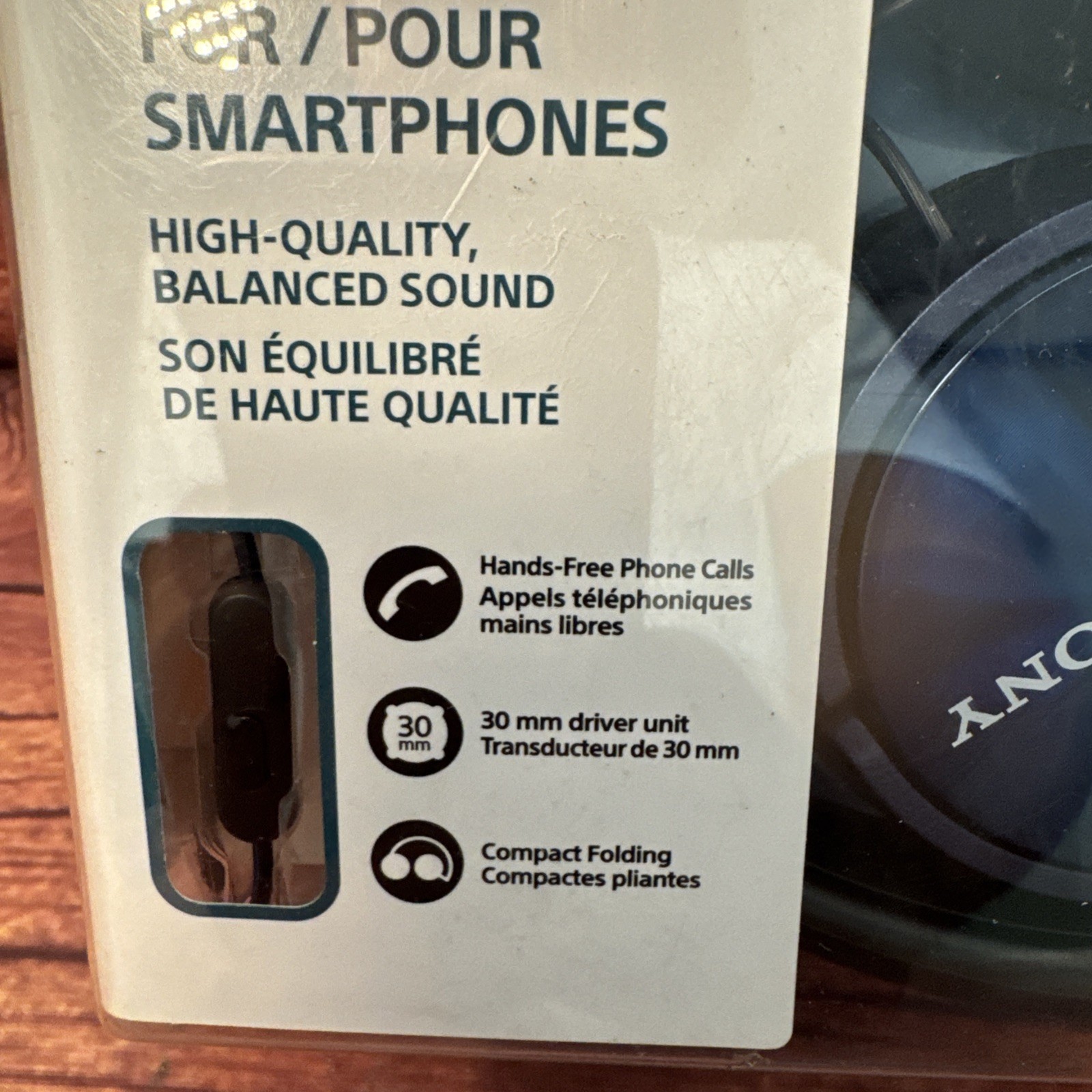 Sony On-the-Ear Wired Built In Mic Headphones- Blue (MDR-ZX310APLZ) New