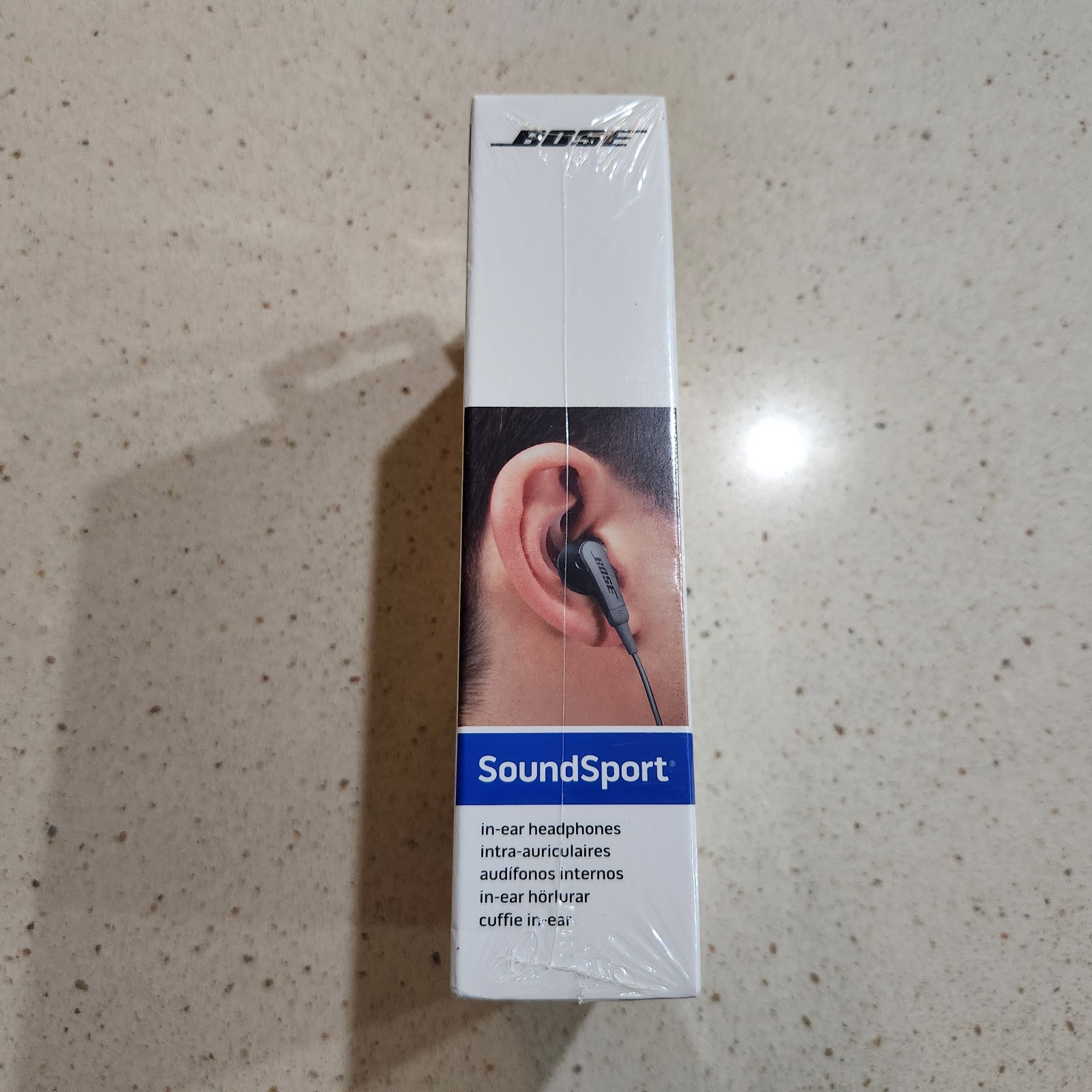 Bose Soundsport In Ear Wired Headphones – Charcoal