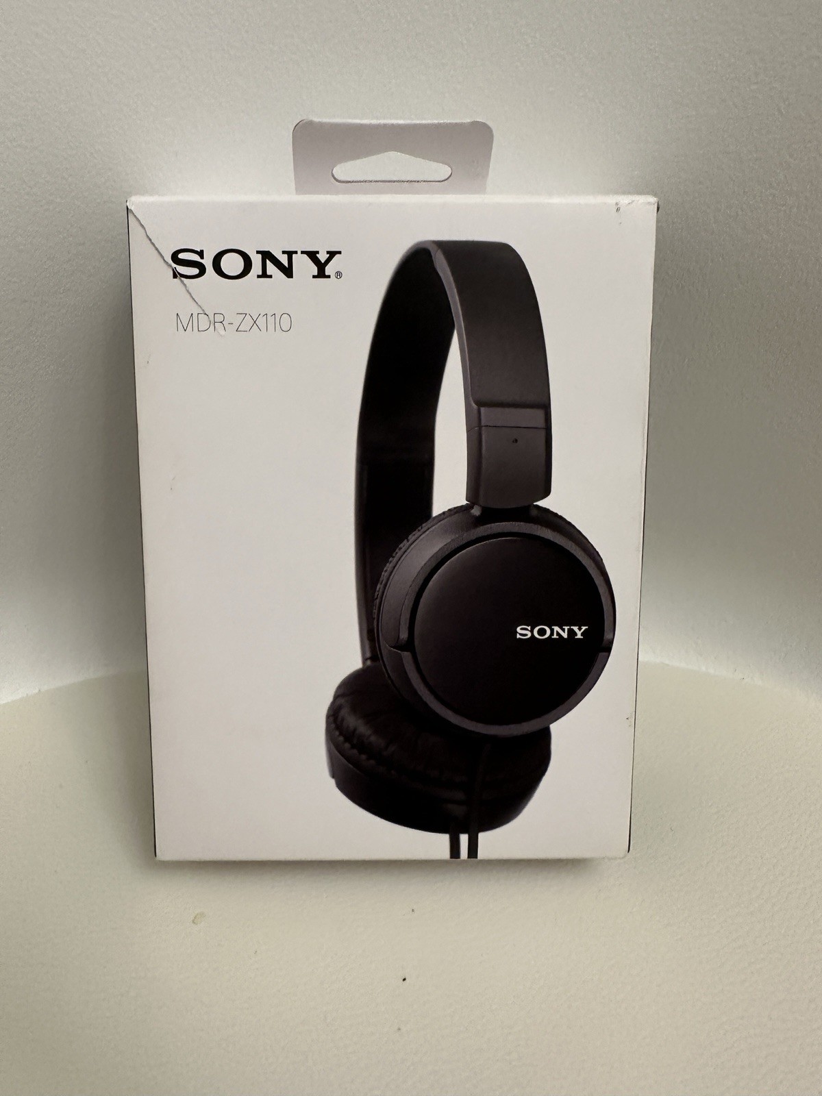 Sony ZX Series Wired On-Ear Headphones, Black MDR-ZX110.