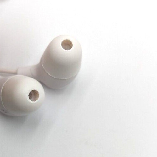 JVC Memory Marshmallow Memory Foam Earbud with Mic White with Apple Adaptor