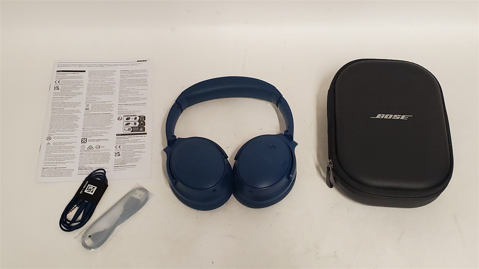 Bose QuietComfort Wireless Bluetooth Noise Cancelling Headphones, Twilight Blue