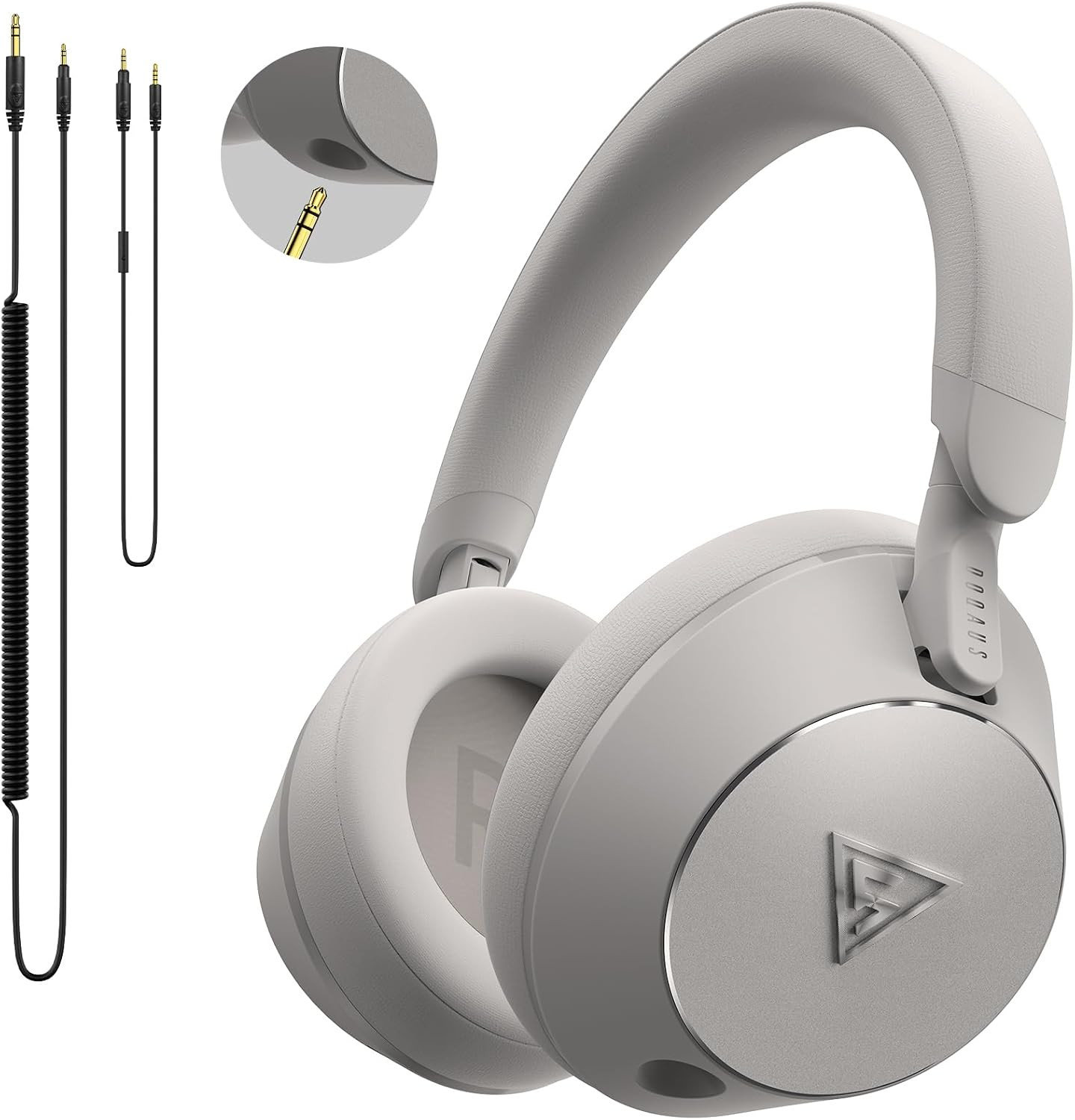 DJ Headphones Professional Wired Studio Monitor Headphones over Ear for Music Re