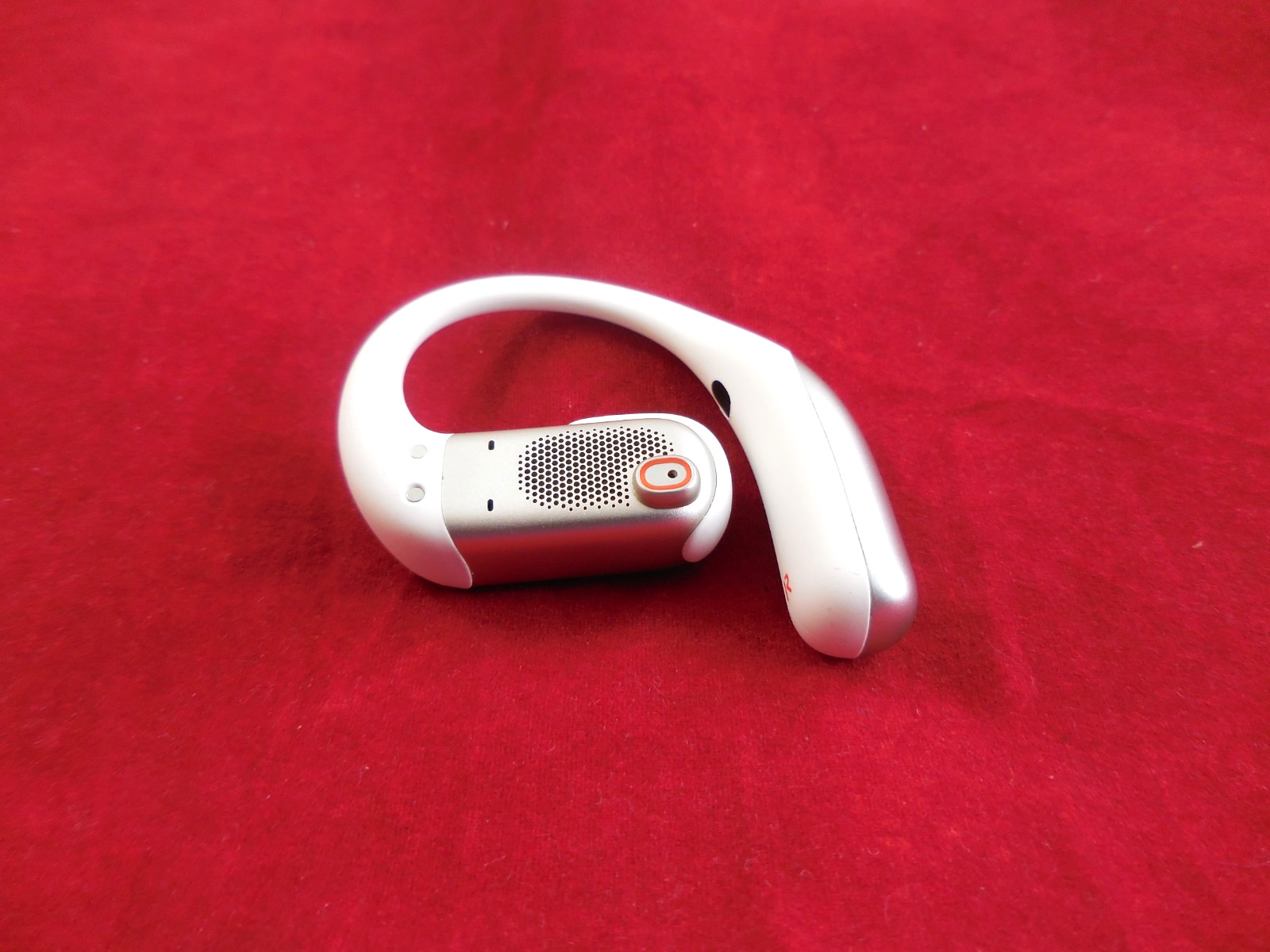 Shokz -OpenFit Pro Open-Ear True Bluetooth Noise Replacement Right earbud White