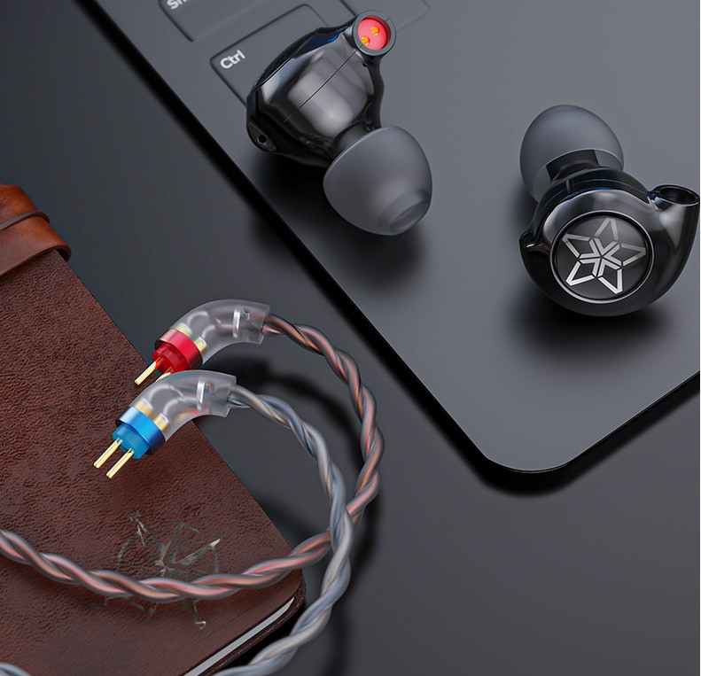 FiiO FH11 HiFi 1DD+1BA Hybrid Driver In-ear IEM Earphone with Detachable 0.78