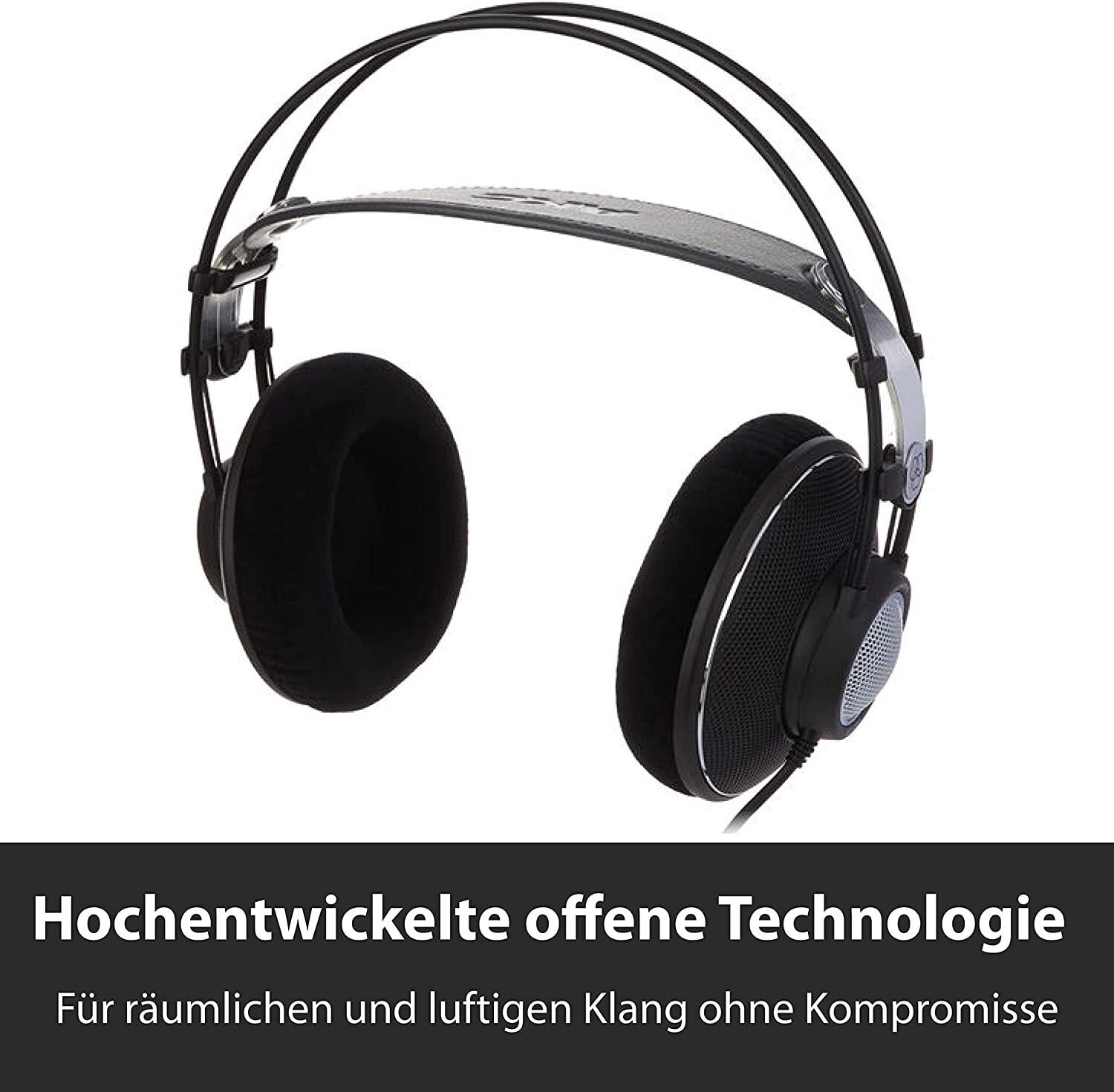 NEW AKG K612 PRO Reference Studio Headphones Open-Back Soft Leather Over-Ear JP
