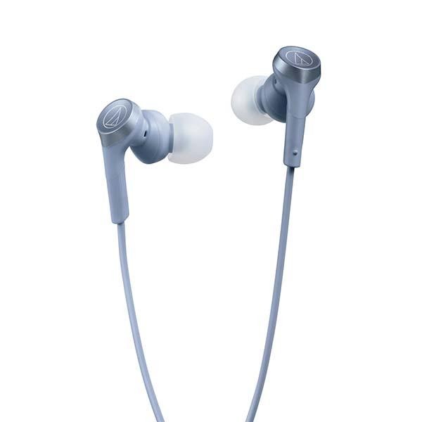 Audio-Technica ATH-CKS330C Blue Wired in-Ear Earphones USB Type-C w/ Microphone