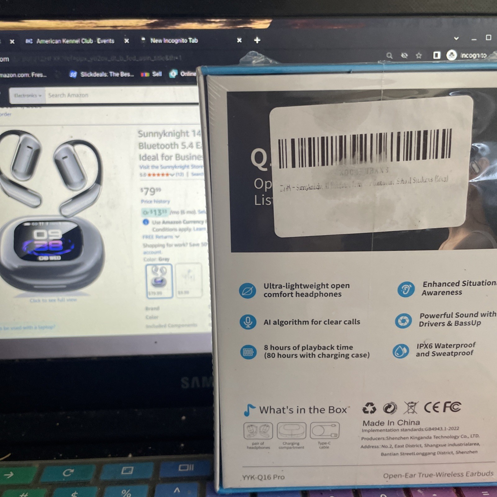 Sunny knight 144 languages AI translator earbuds
