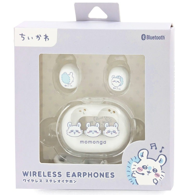 Chiikawa CK-64D Wireless Bluetooth Earphones White Gourmandise Japan Limited NEW