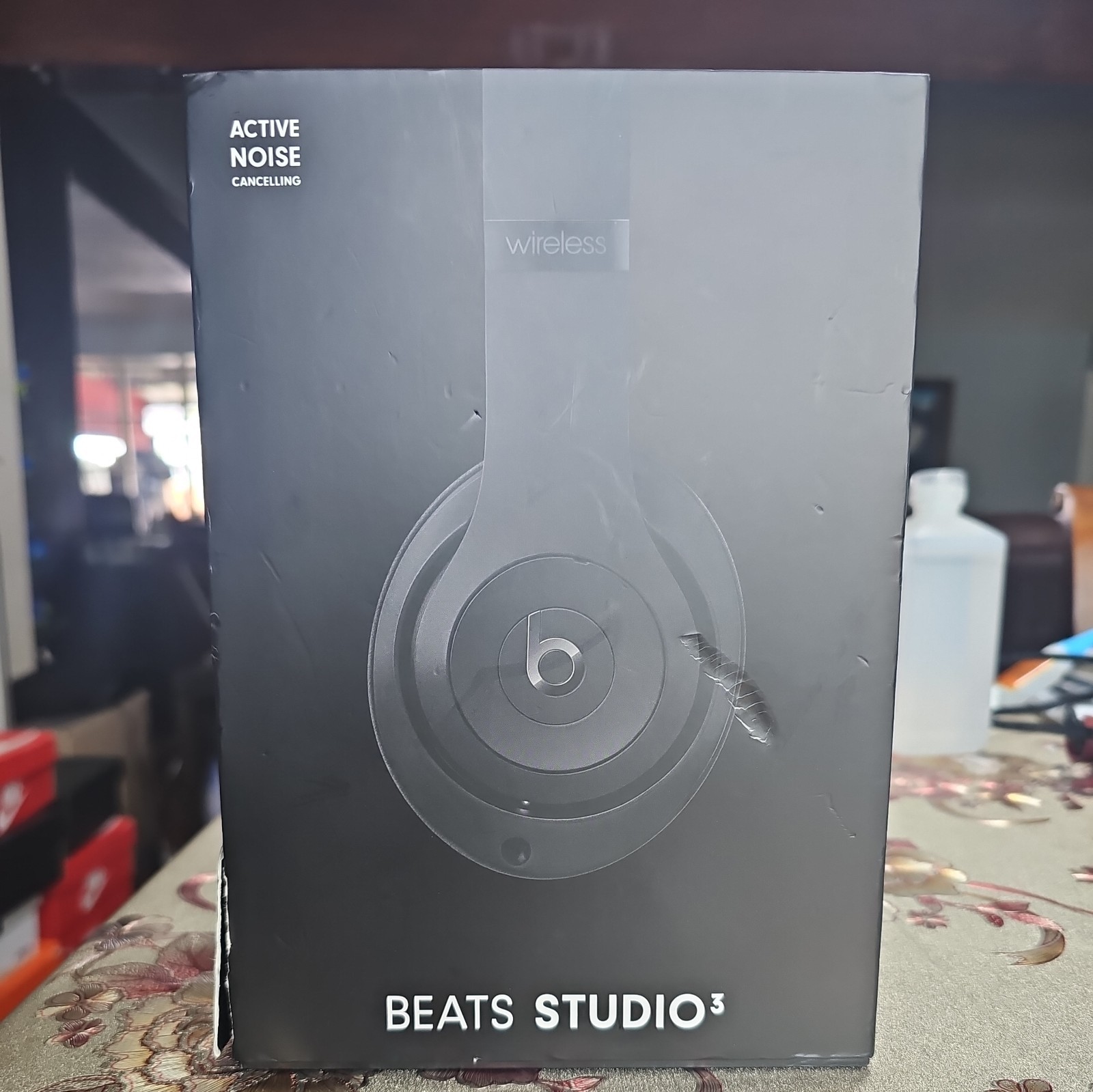 Beats by Dr. Dre Studio3 Over the Ear Wireless Headphones – Black