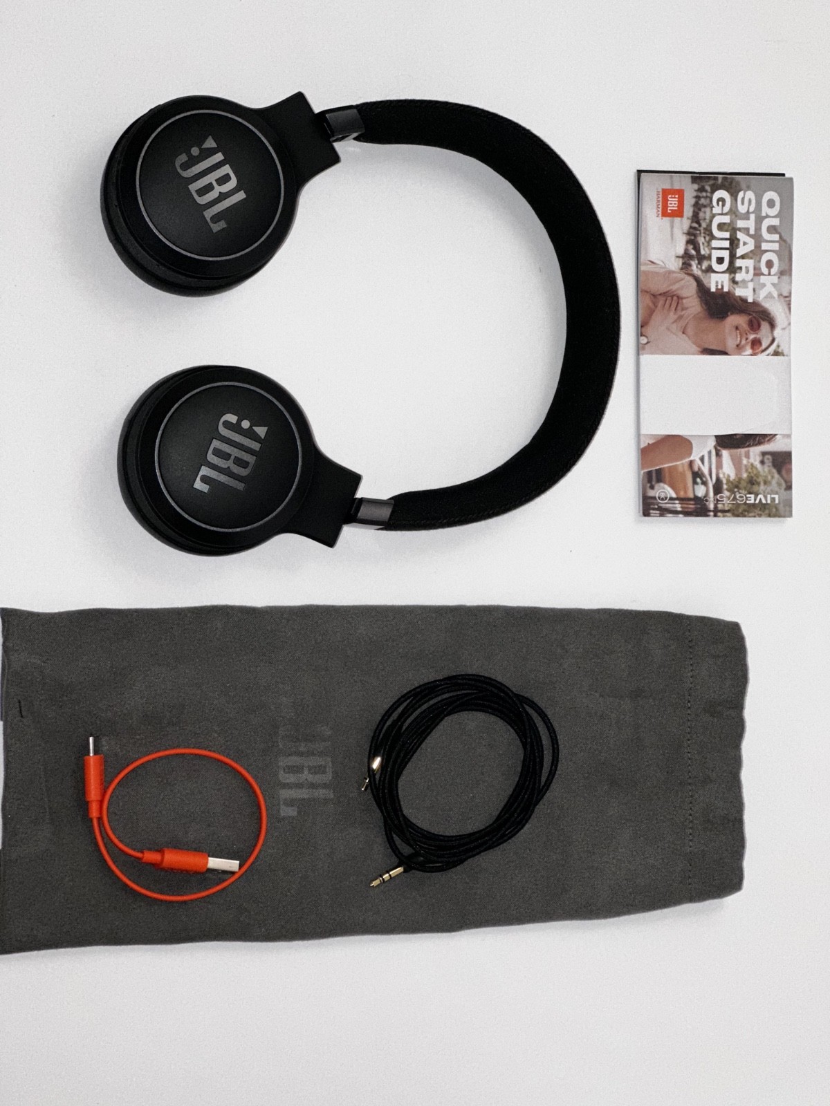 JBL Live 675NC Noise Cancelling Bluetooth On-Ear Wireless Headphones – Open Box