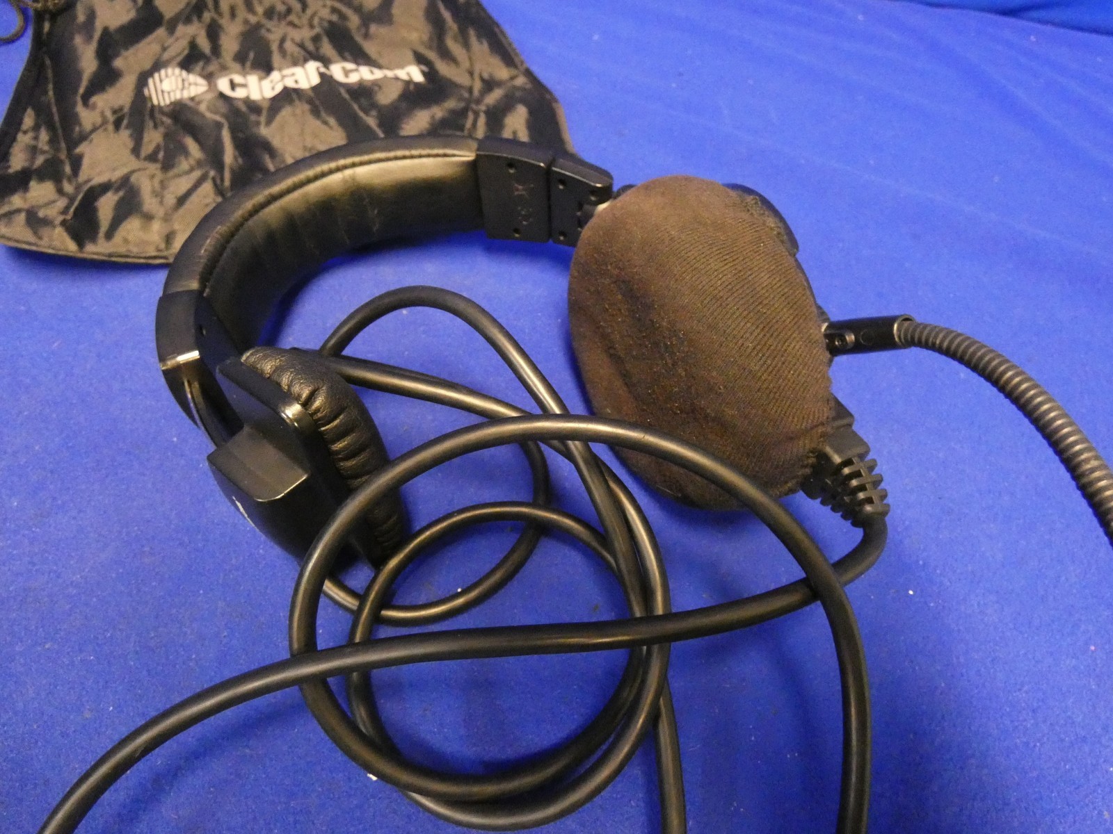 Clear-Com CC-300-X4 Single Ear Headsets QTY 2 (XLR 4-Pin Female Connectors)