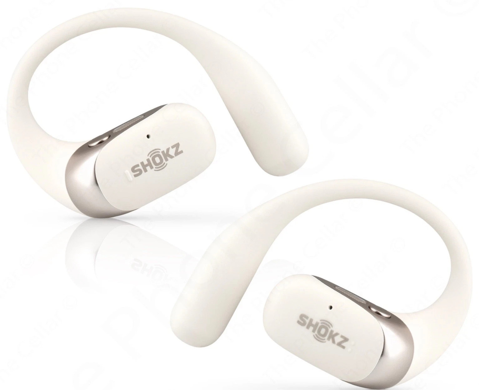 Shokz T920 OpenFit 2 True Wireless Bluetooth Earbuds Beige ( NO Charging Case)