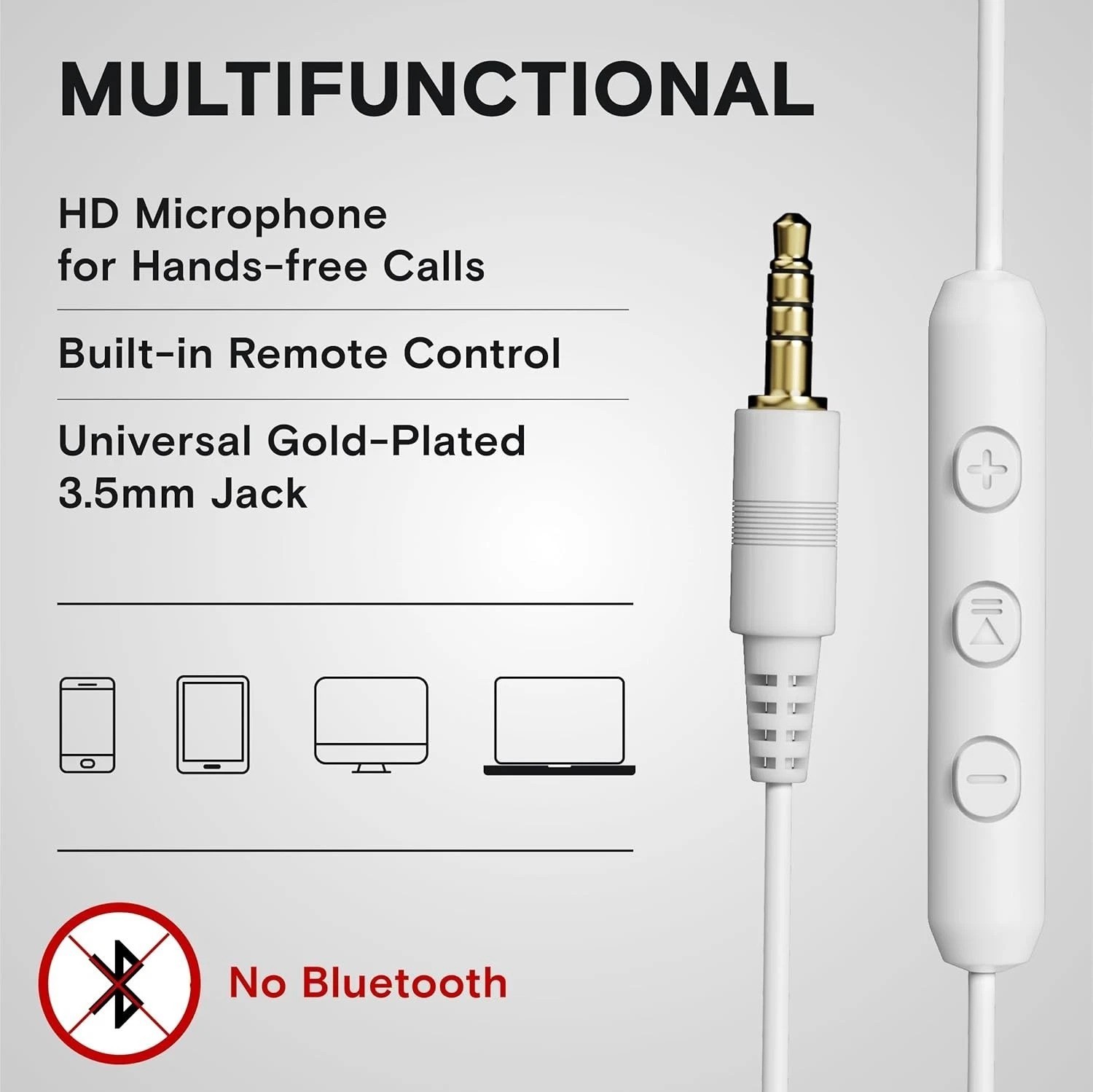 CL750 On-Ear Headphones with Mic & Volume Control for Gaming and Calls