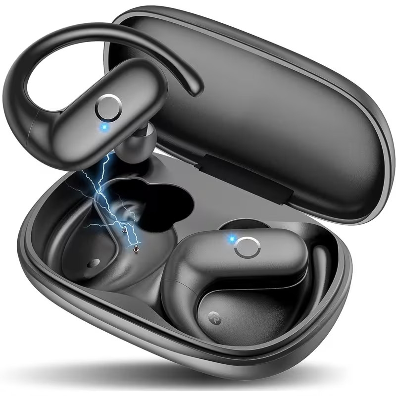 Wireless Bluetooth Headphones Ear Buds Deep Bass with Wirele Charging Case