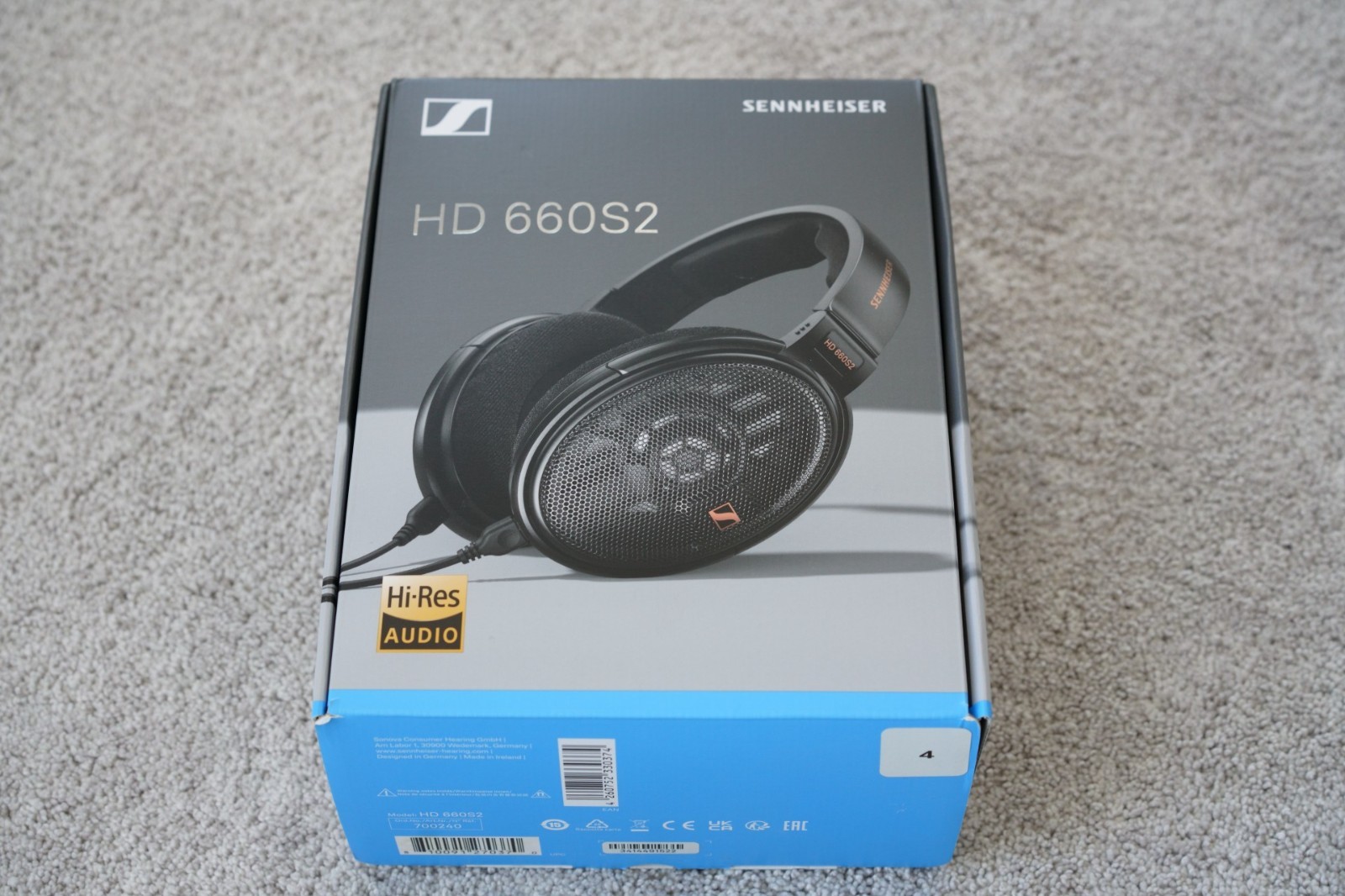Sennheiser HD 660S2 Audiophile Open-Back Headphones Hi-Res