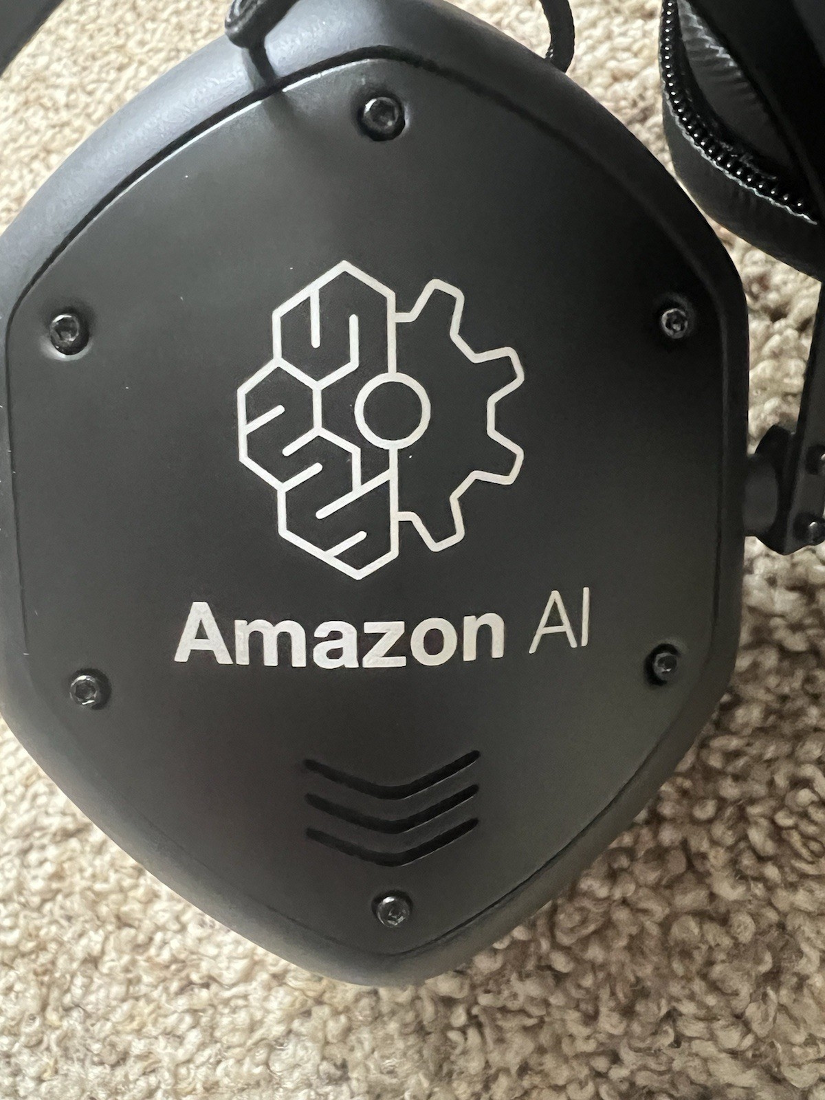 Amazon AI Branded V-Moda Crossfade M-100 Master Hi-Res Headphones – Black RARE