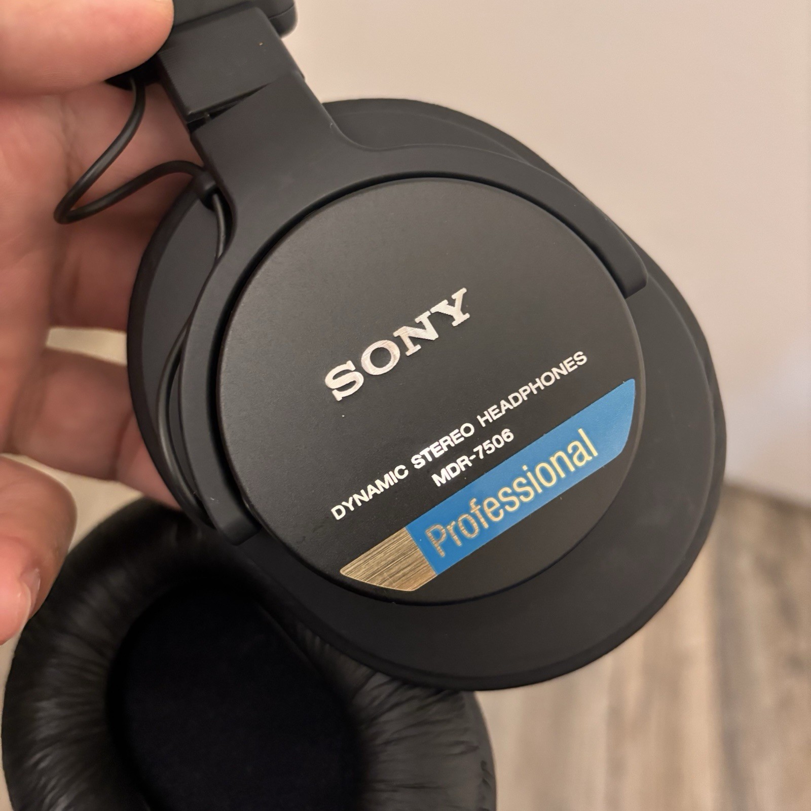 Sony MDR-7506 Sound Monitor Headphones (Black) Clean Condition