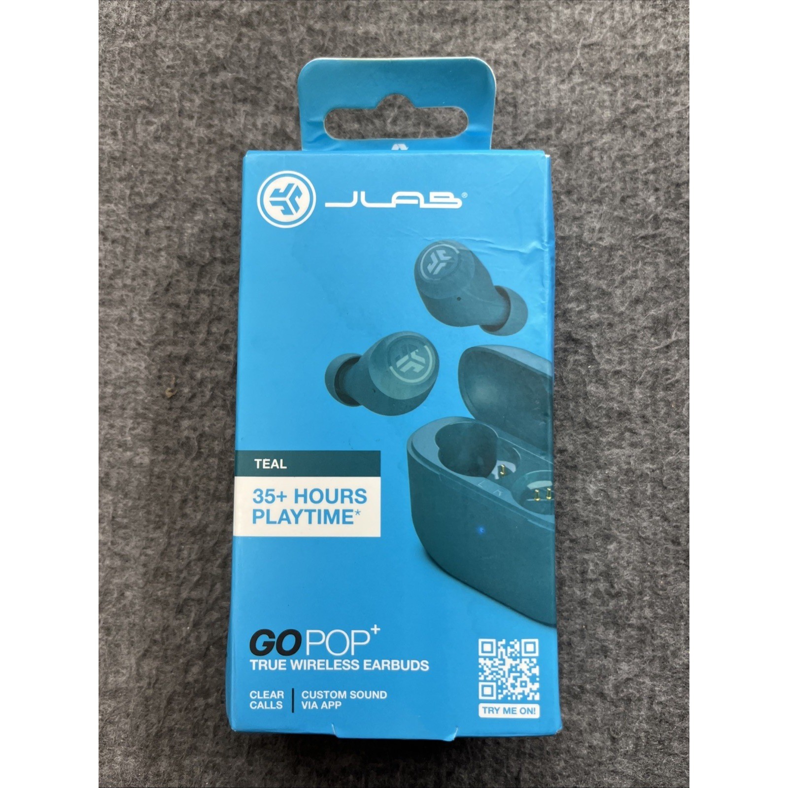 JLab – GO Air POP True Wireless In-Ear Headphones – Teal