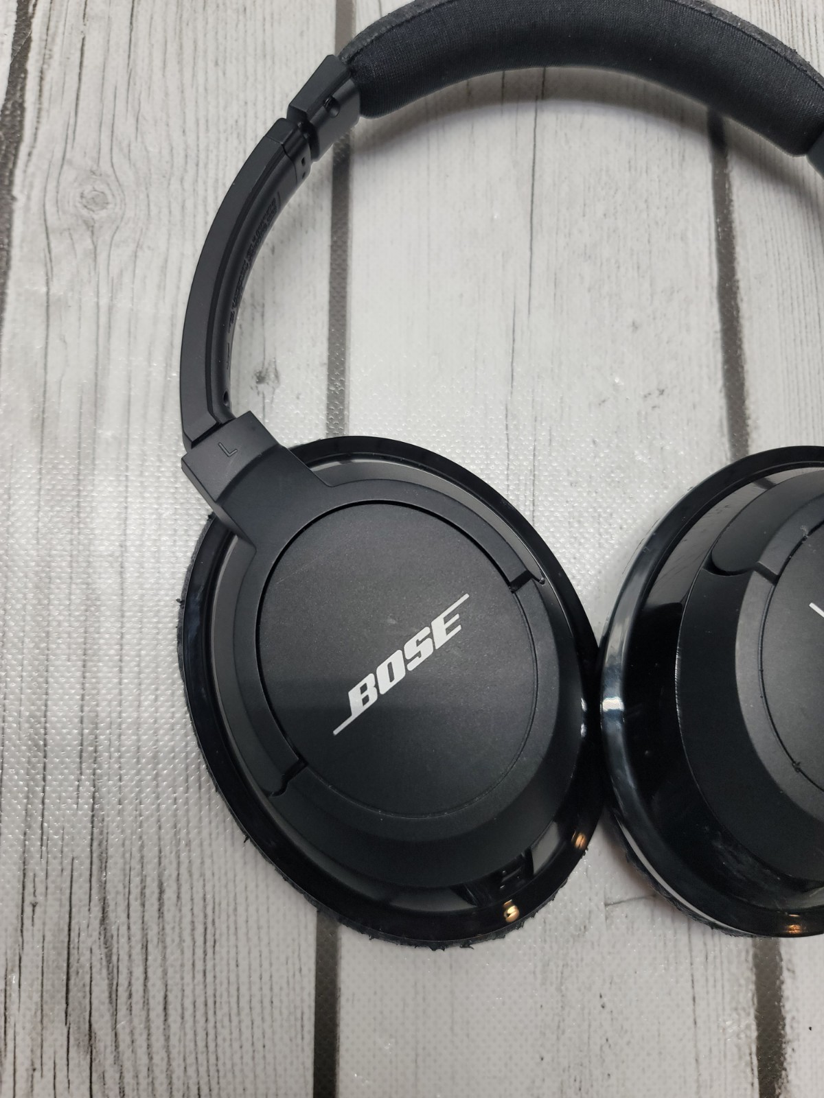 Bose AE2W Soundlink Black Headphones Works No Control Module