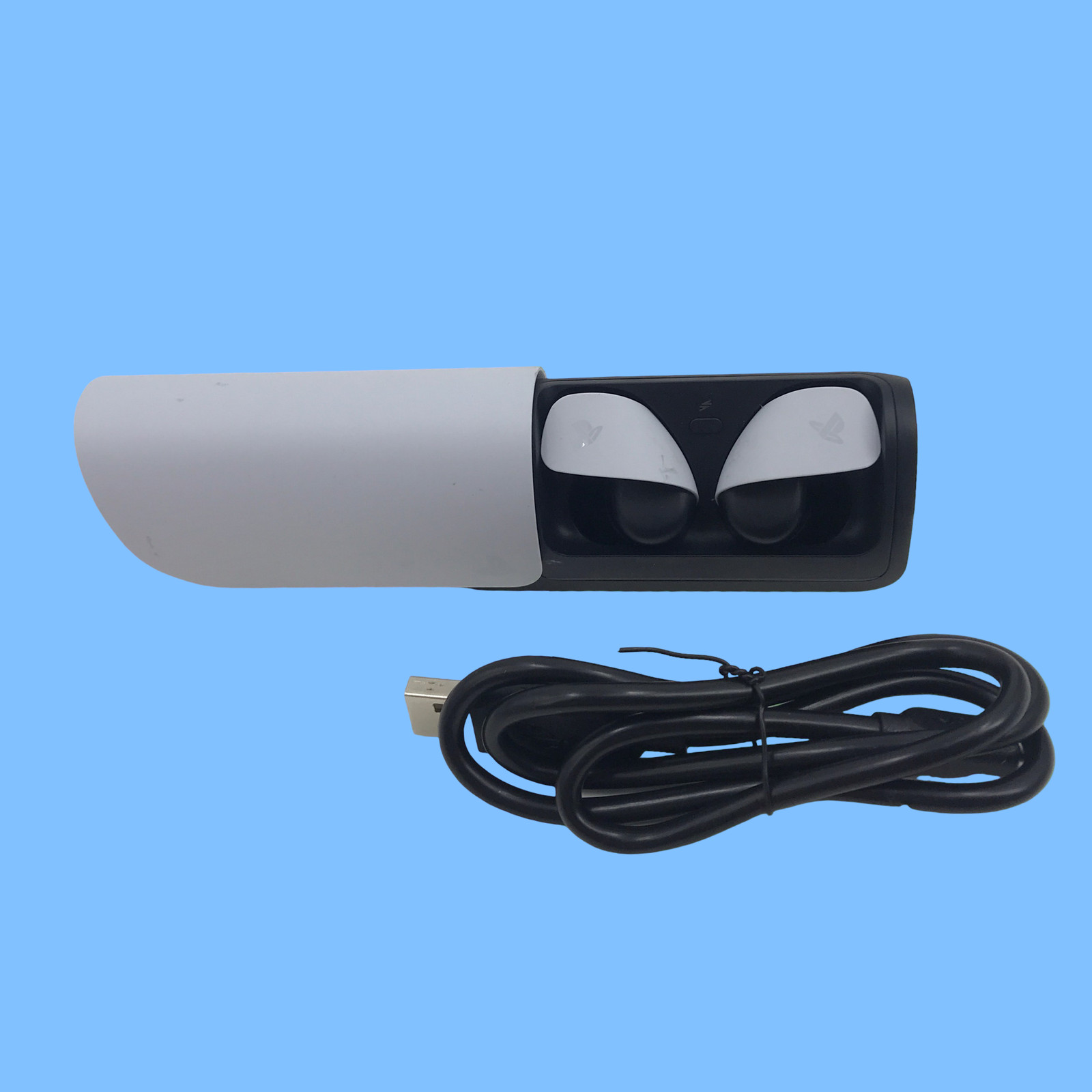 Sony PULSE Explore CFI-ZWE1 Bluetooth Gaming Earbuds – White NO DONGLE #MP8315