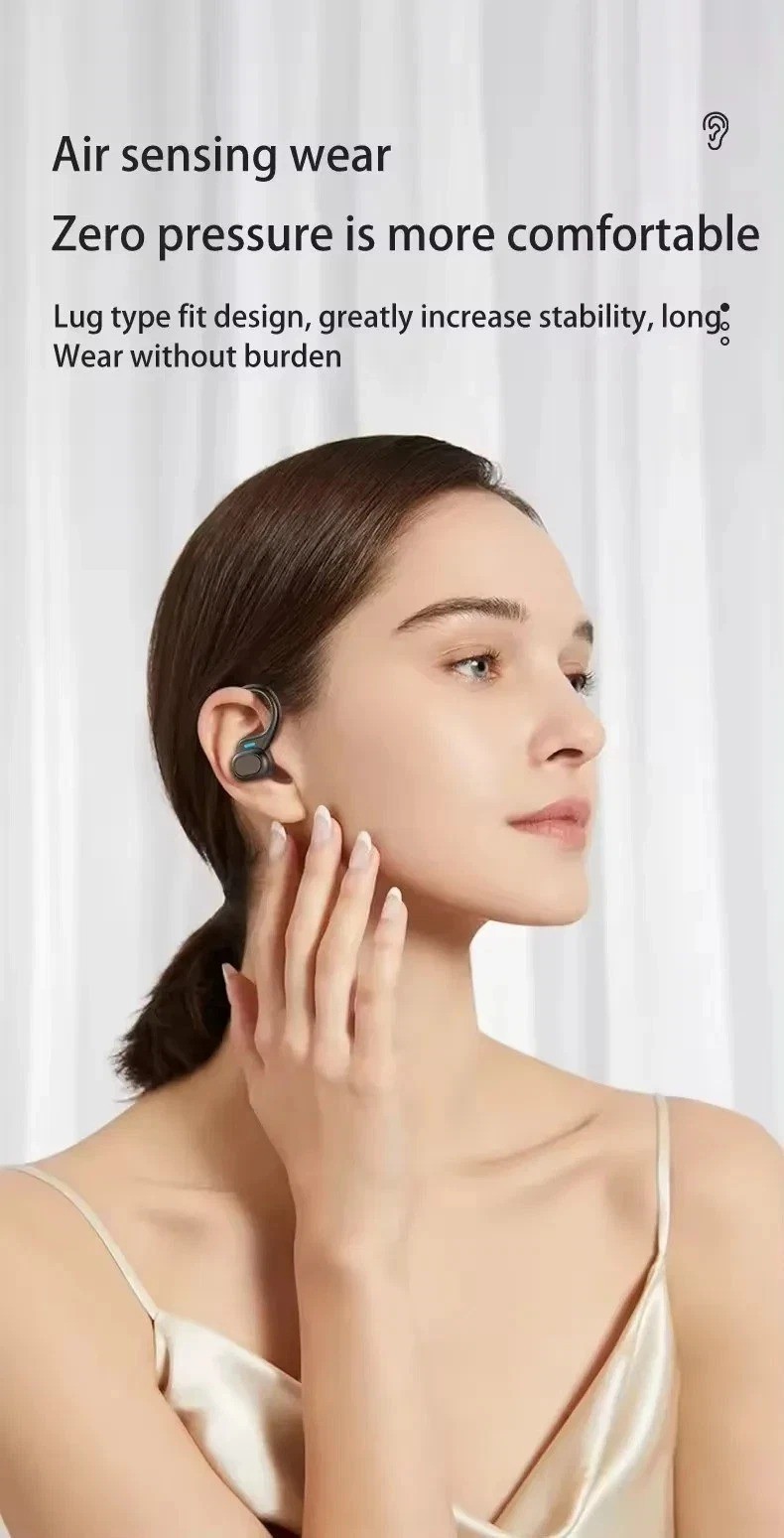 Earbuds Wireless Bluetooth Earphones Sports Ear Hook Running Bass TWS Headphone
