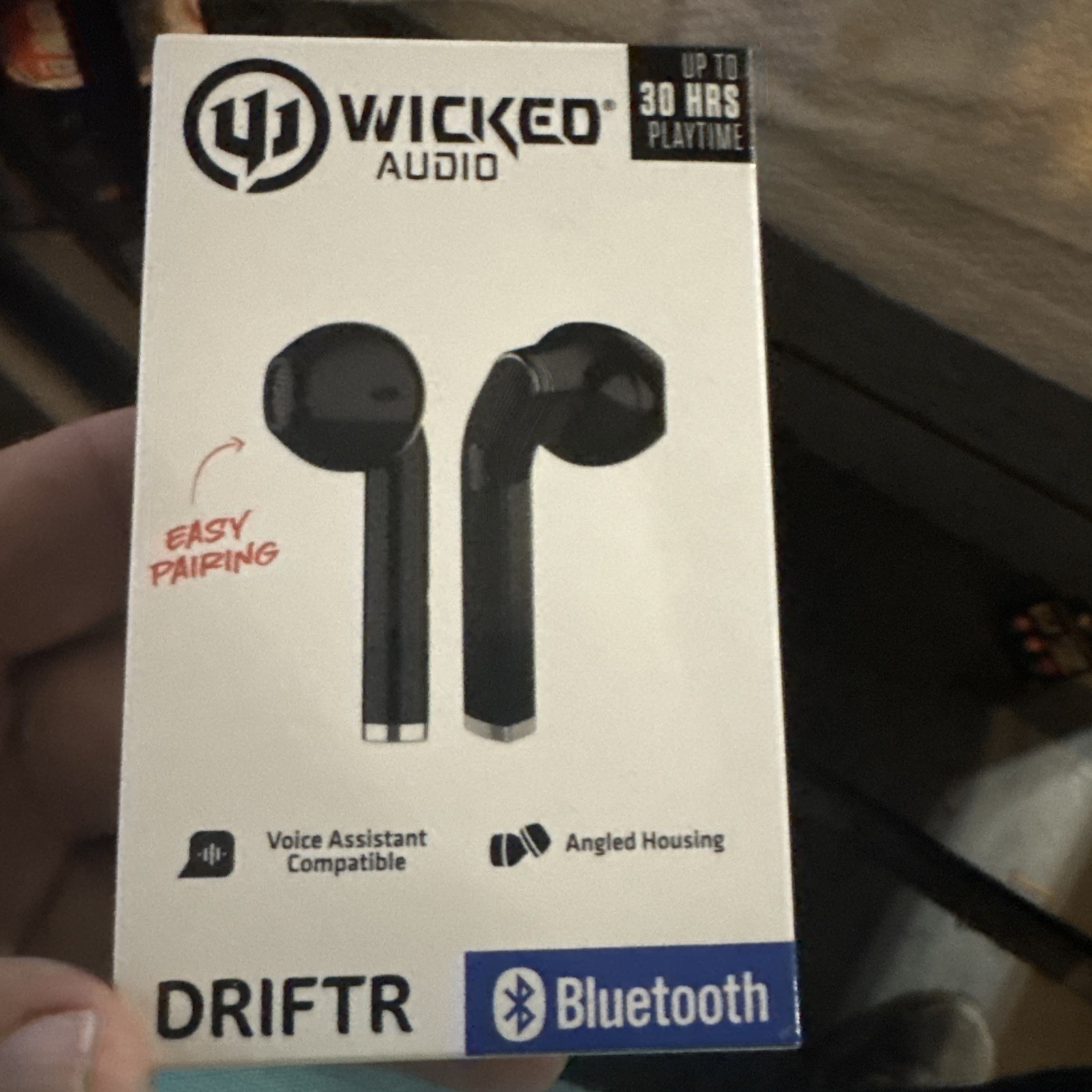 Wicked Audio WITW2150 Driftr True Wireless Earbuds – Black