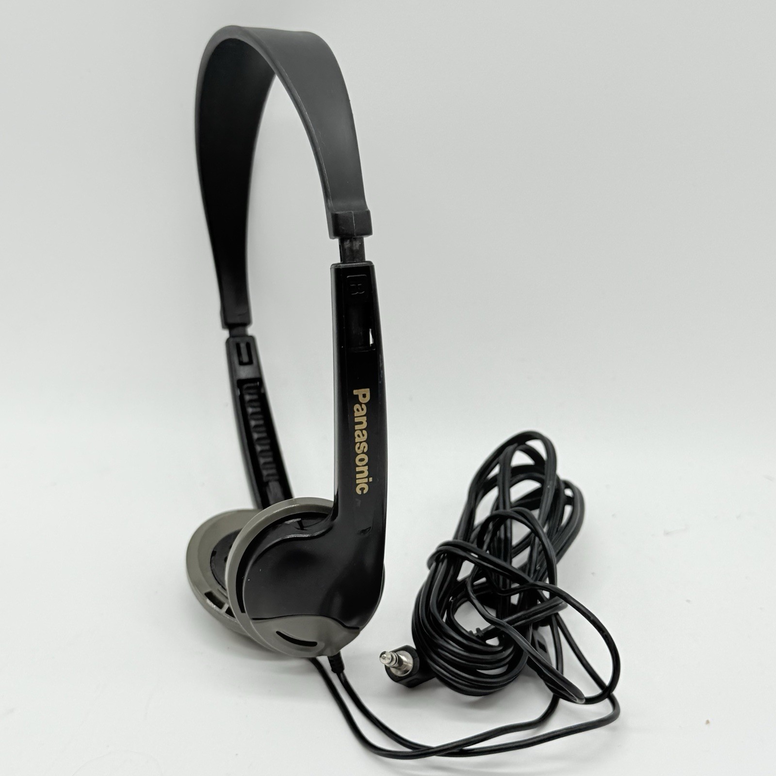 Panasonic RP-HT16 Vintage Headphones Wired Made in Japan No Foam Pads, Works