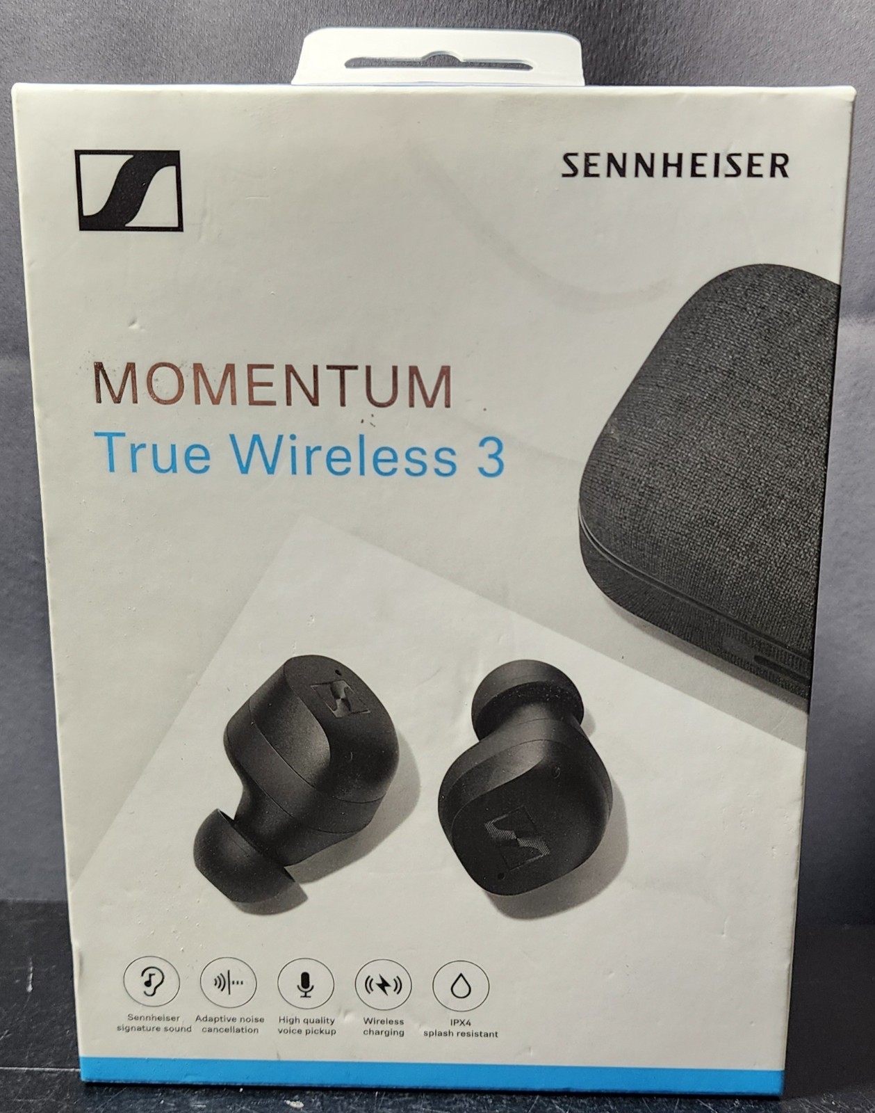 Sennheiser Momentum True Wireless 3 Earbuds w/ANC, Multipoint Connect, Black NEW