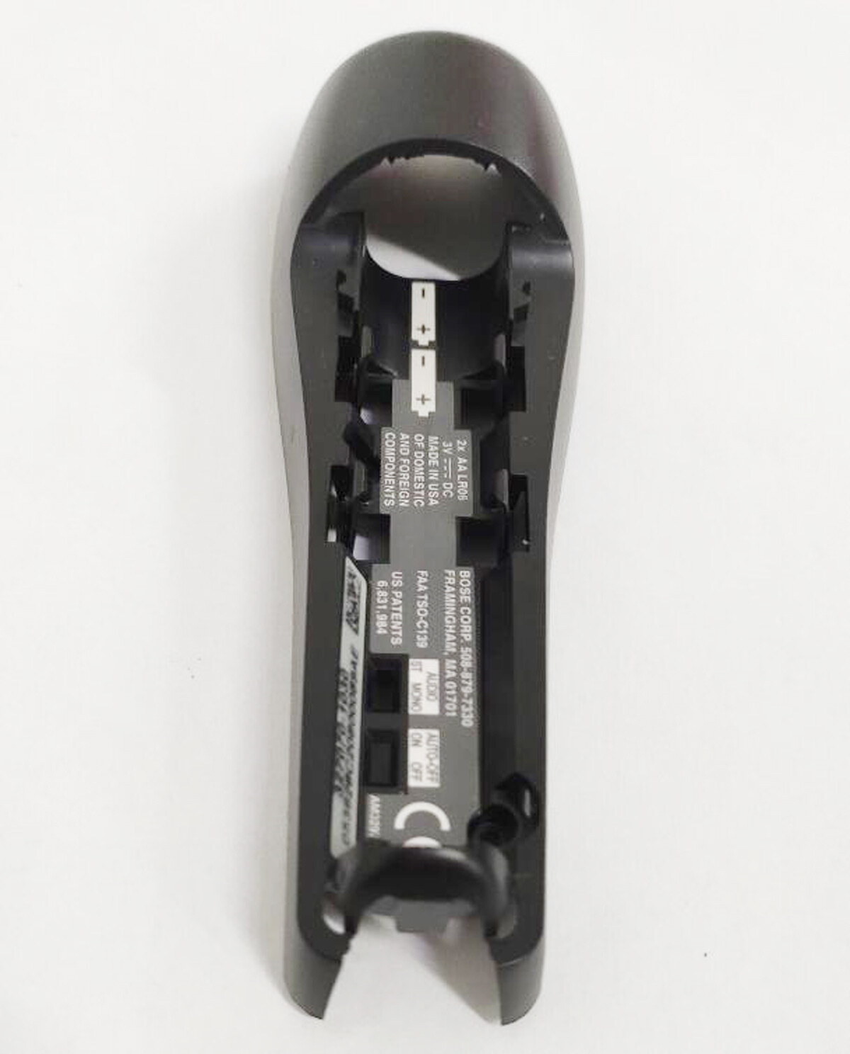 Bose A20 Aviation Headset Bluetooth Assembly Rear Cover 3V No Back Cover