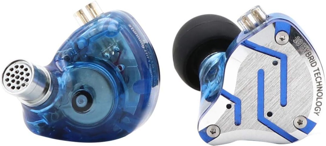 4BA+1DD 5 Driver in-Ear HiFi Metal Earphones with Stainless Steel Faceplate, …