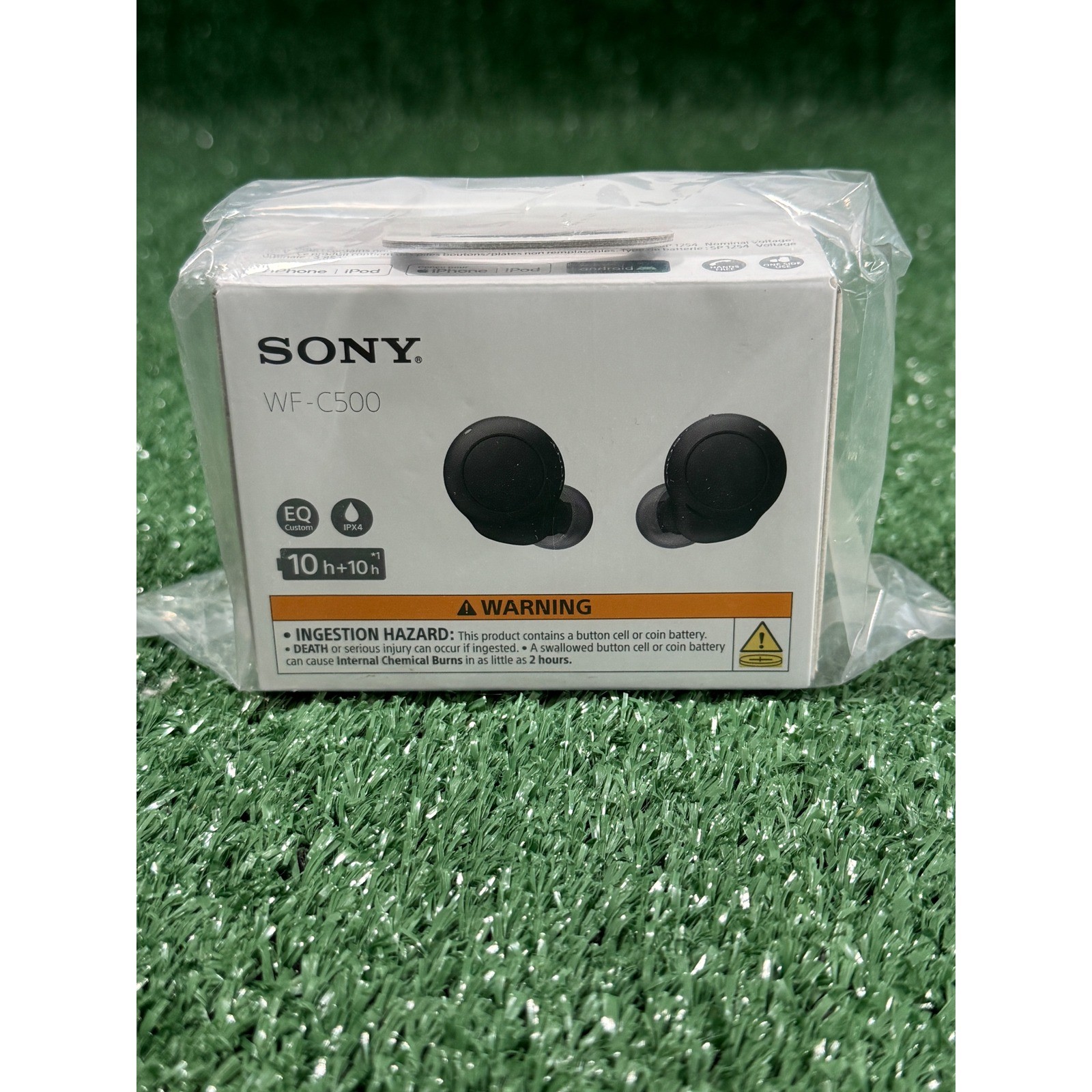 Sony WF-C500 Truly Wireless In-Ear Headphones Black WFC500/B New Sealed