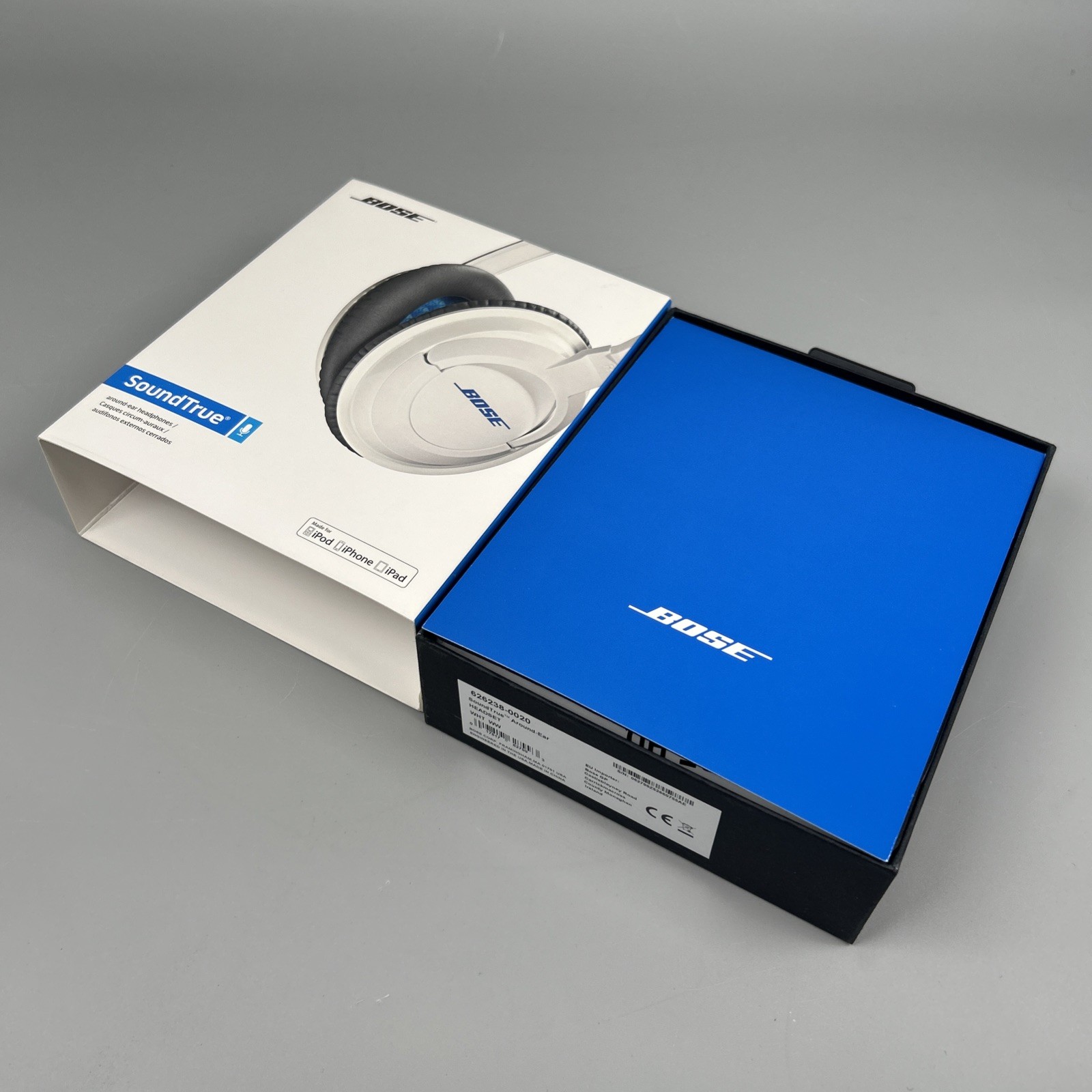Bose SoundTrue Around-Ear AE Wired Headphones White 626238-0020 – New Open Box