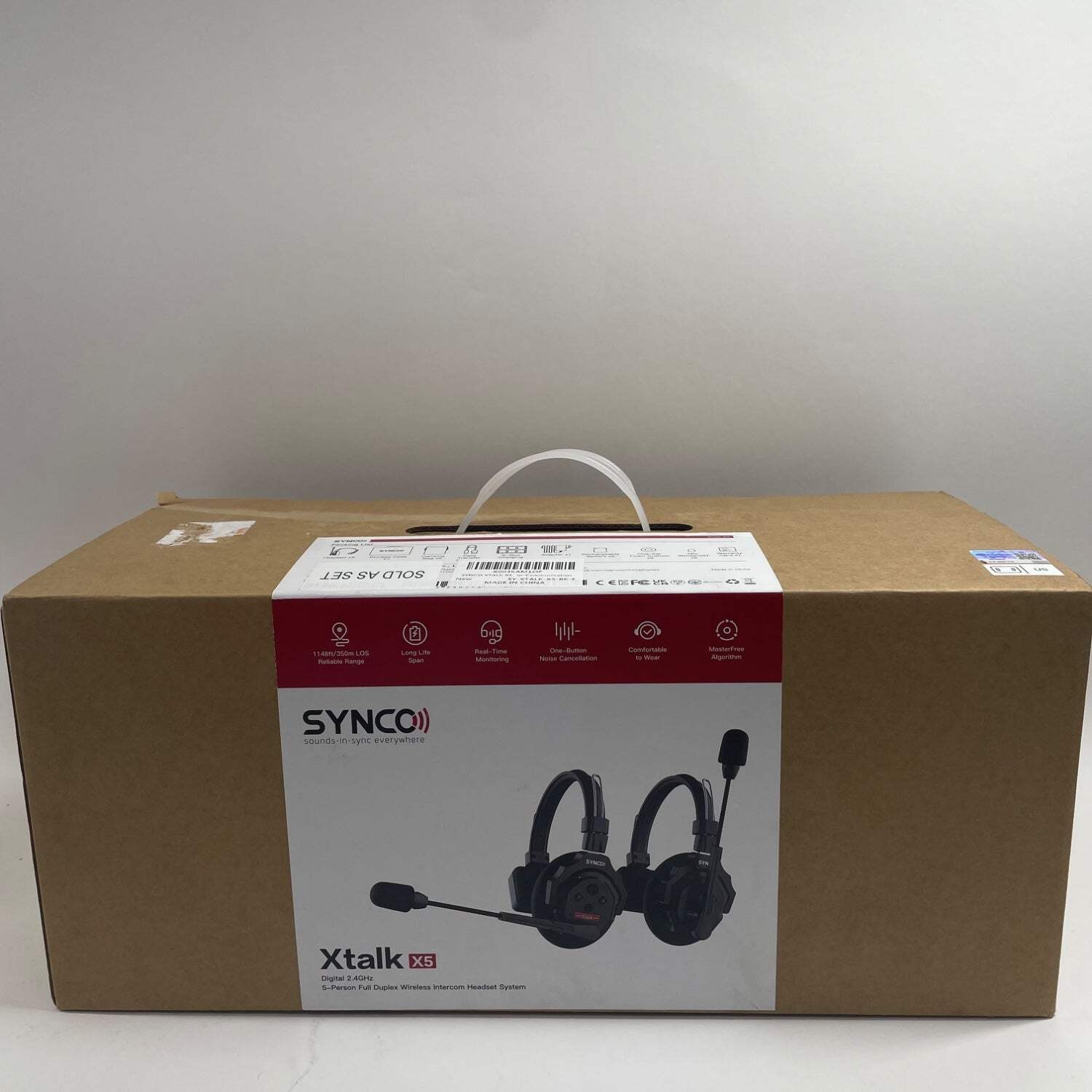 synco Reference Headphones Active Noise Cancellation Headphones Black
