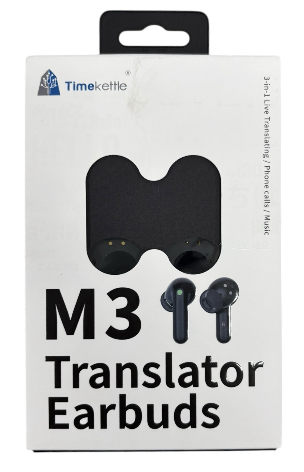 TimeKettle M3 Translator Buds – 3 in 1 Live Translating