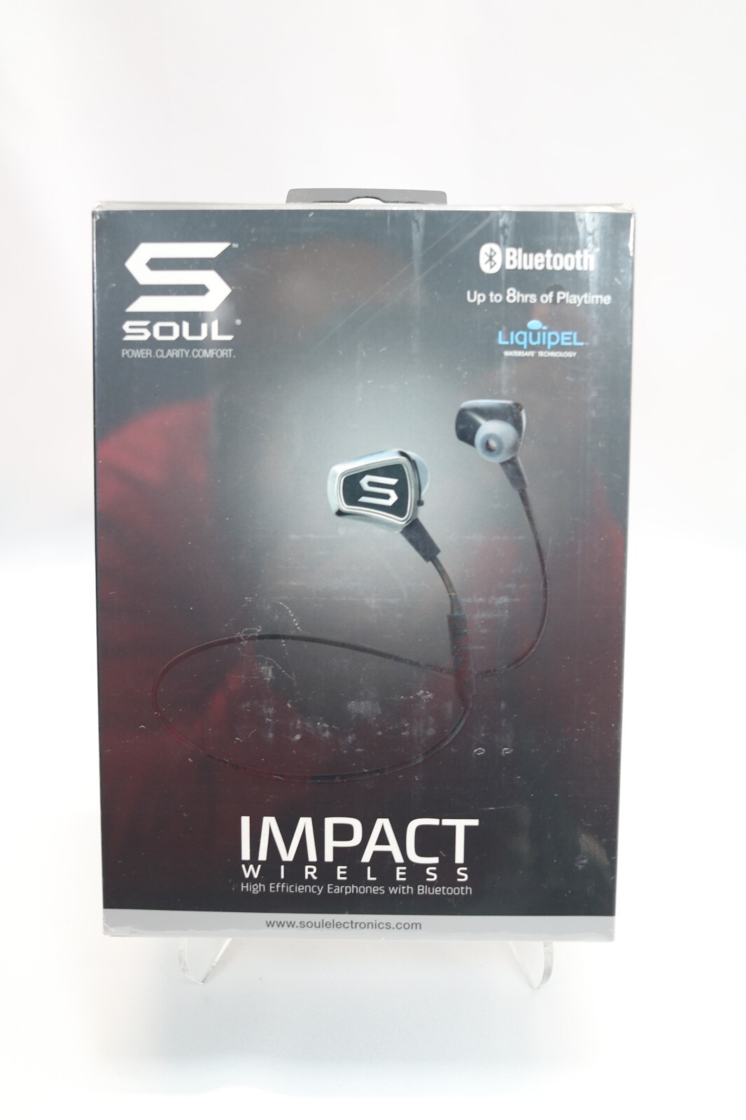 Soul Impact Wireless Bluetooth Earphones Black | BRAND NEW