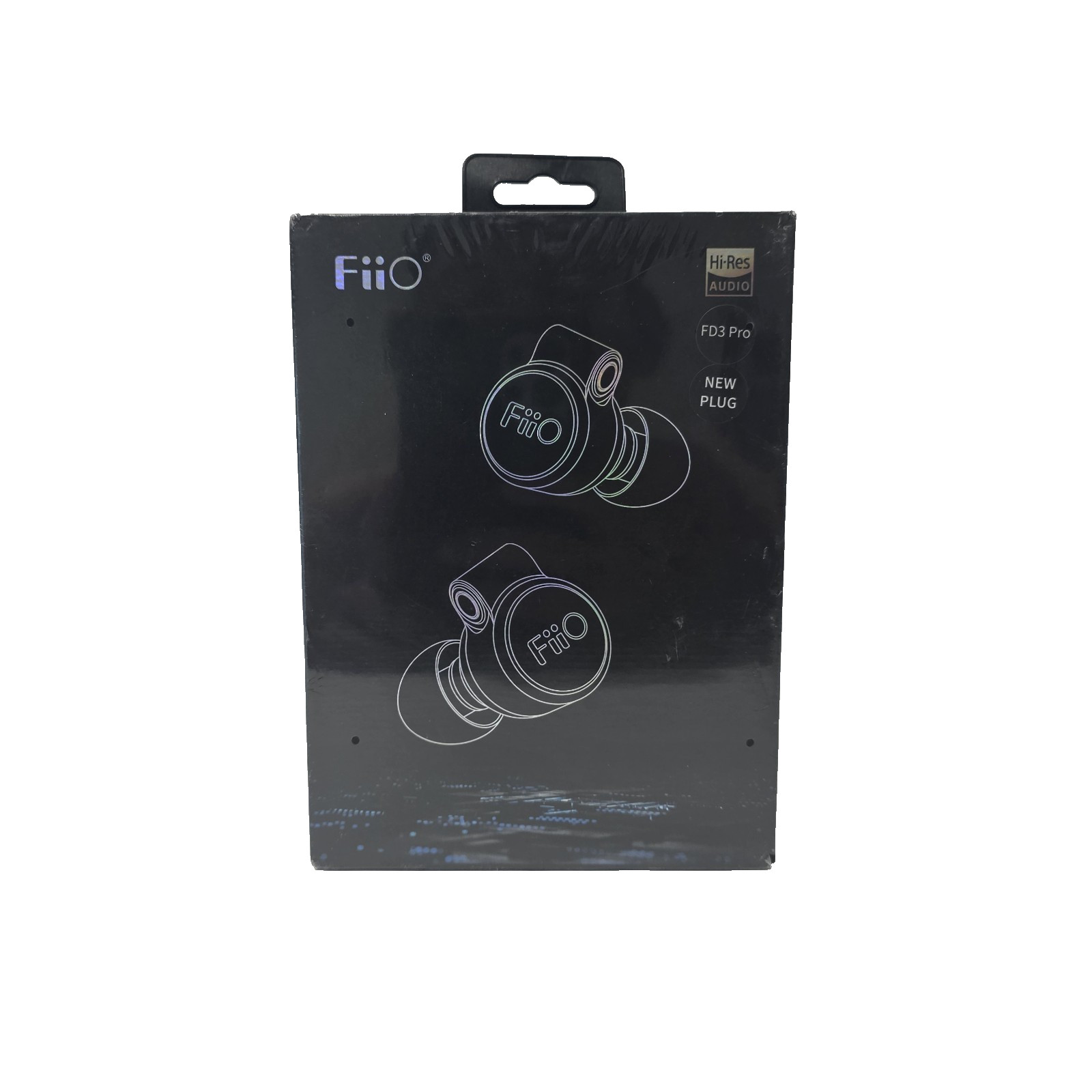 FiiO FD3 Pro Dynamic In-Ear Earphone 4mm Plugs DLC Black