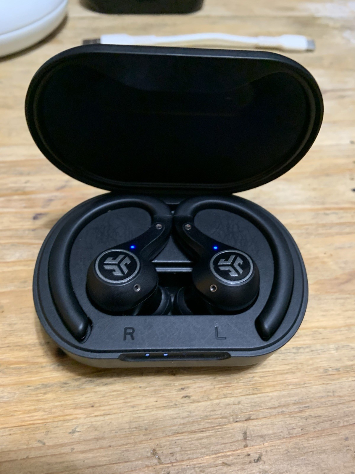 JLab Go Air Sport True Wireless Bluetooth Ear-hook Earbuds Black