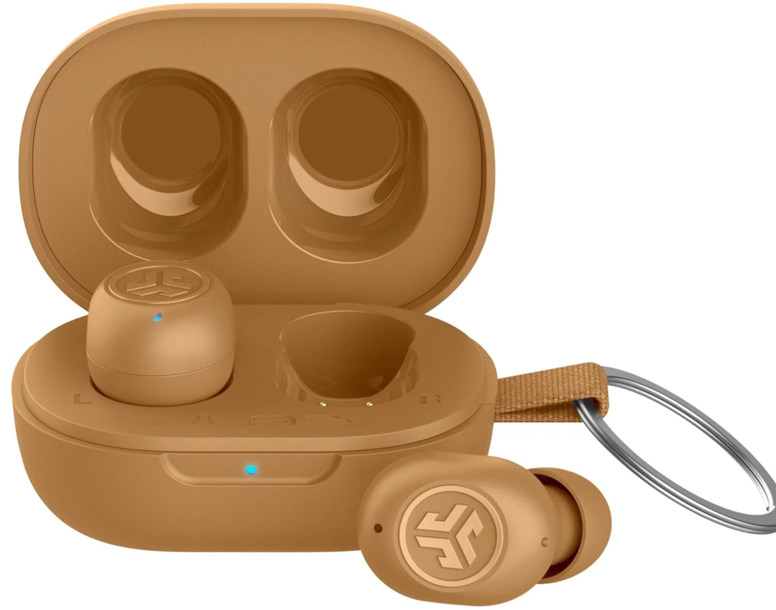 JBuds Mini True Wireless Bluetooth Earbuds + Charging Case, Crystal Clear Calls