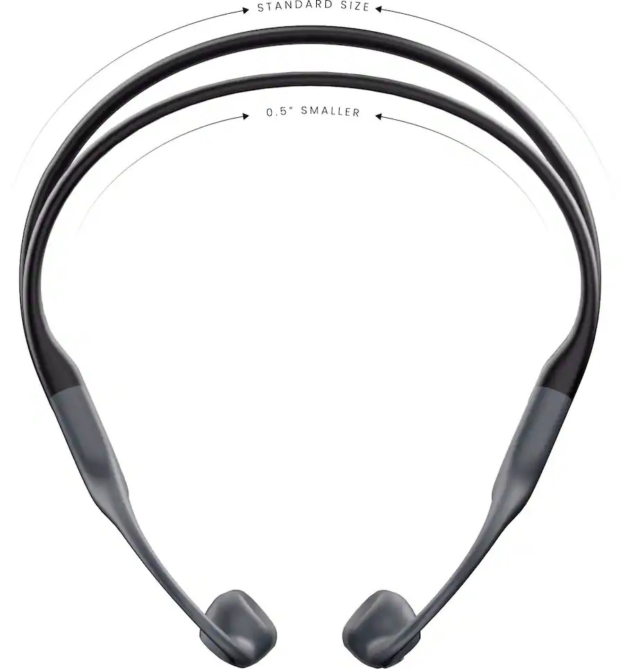 SHOKZ OpenRun Mini Bone Conduction Headphones Black Wireless Sport – NEW SEALED