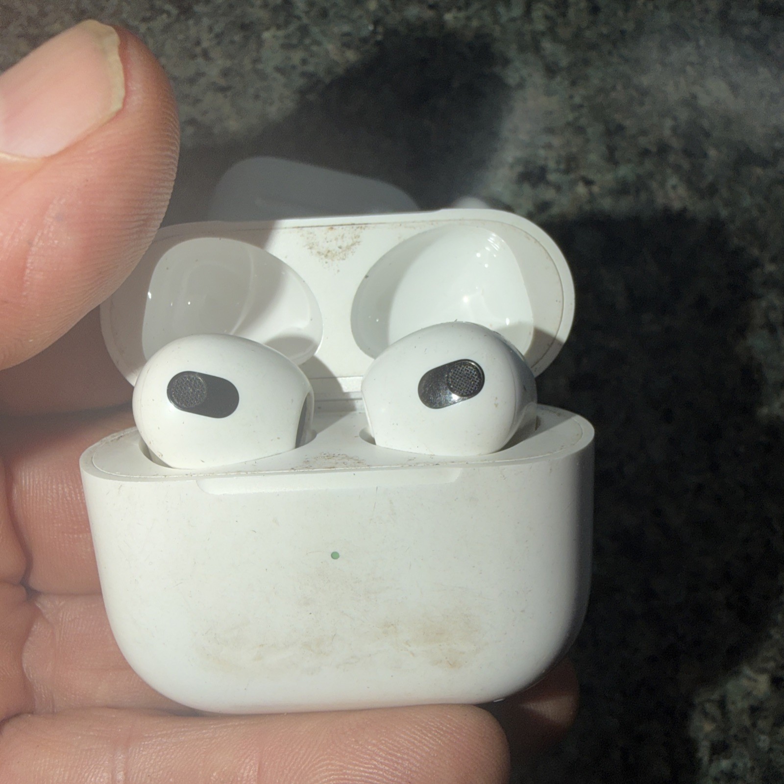 Apple AirPods with Lightning Charging Case & 4 Airpod Case And Earbuds