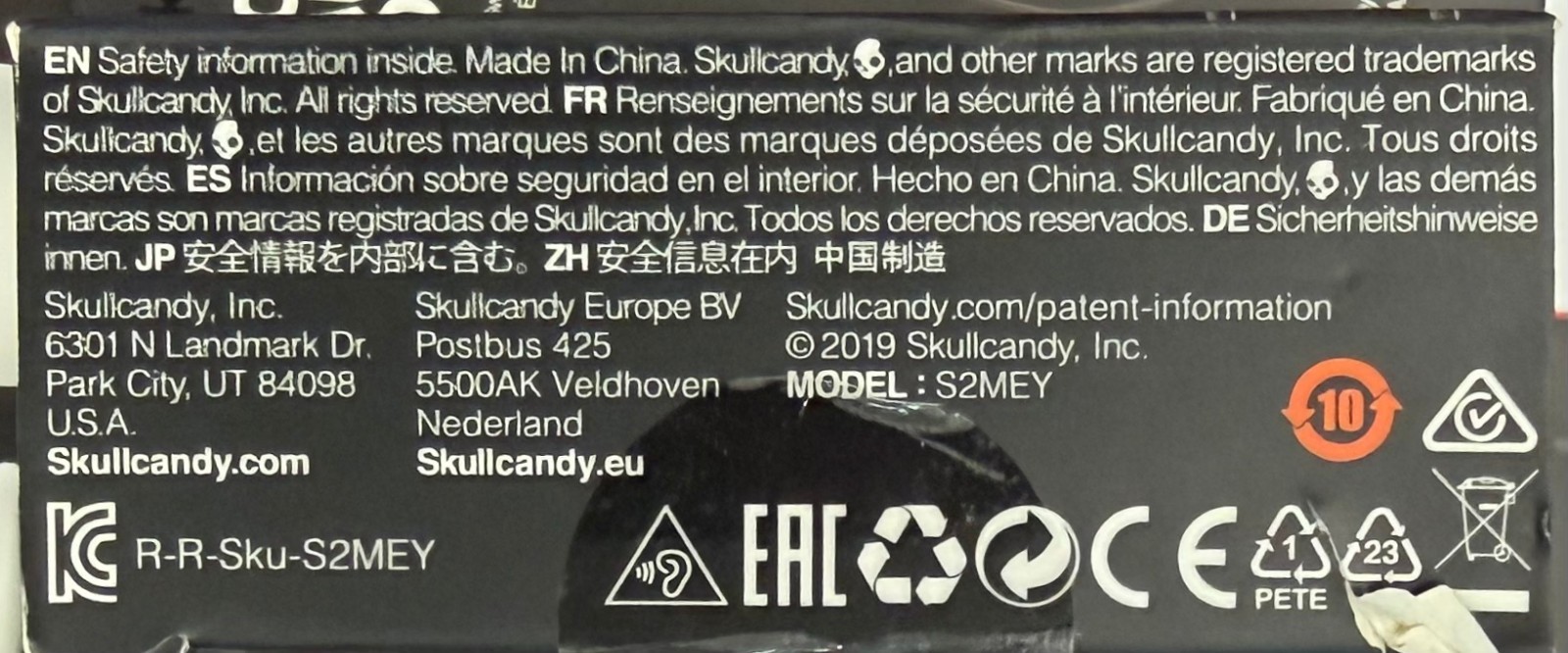 3/$23.99 Skullcandy “Set” Sweat-Resistant Earbuds (S2MEY-L634)(122)