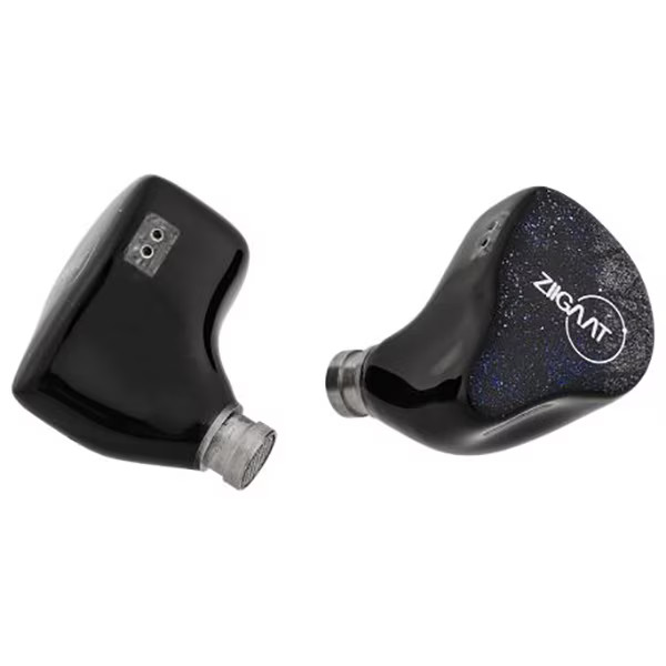 ZiiGaat Lush In-Ear Earphones Hybrid 1DD 4BA Silver Blue ZII012 R87240574