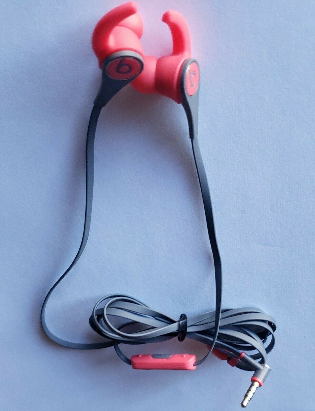 OEM SIREN RED Dre Beats Tour2 In-Ear Headphones with AUDIO ISSUE – Read Details