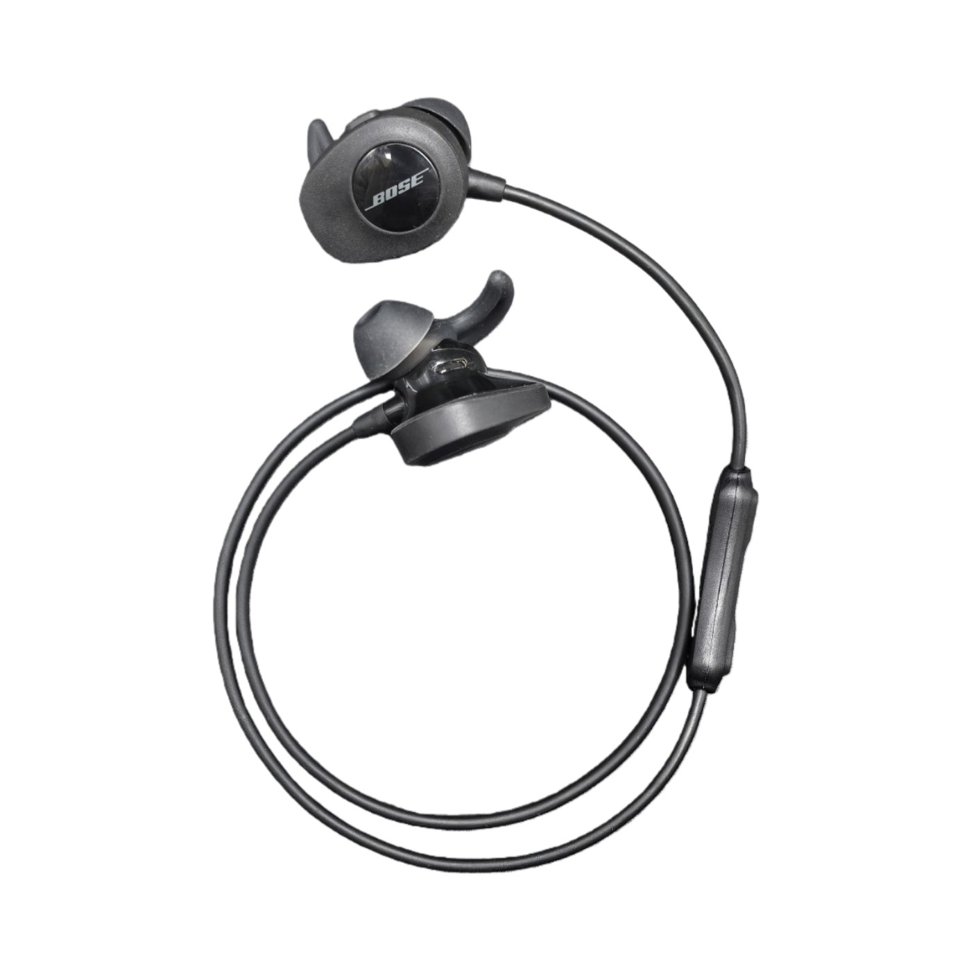 Bose SoundSport In-Ear Earbuds Wireless Headphones Bluetooth Neckband – Black