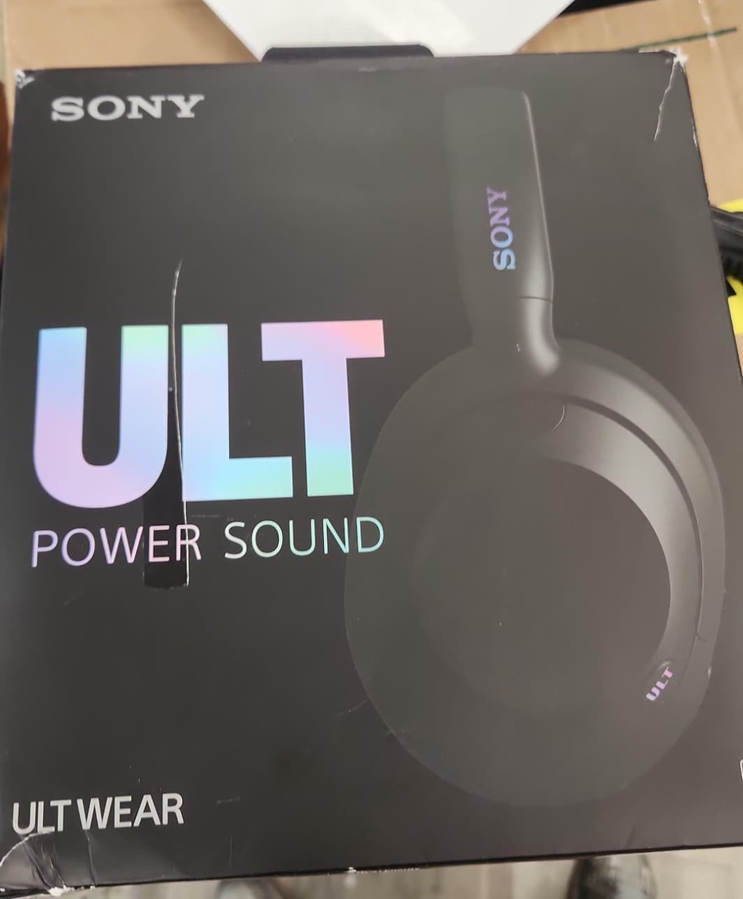 Sony ULT WEAR Wireless Noise Canceling Headphones Black Used