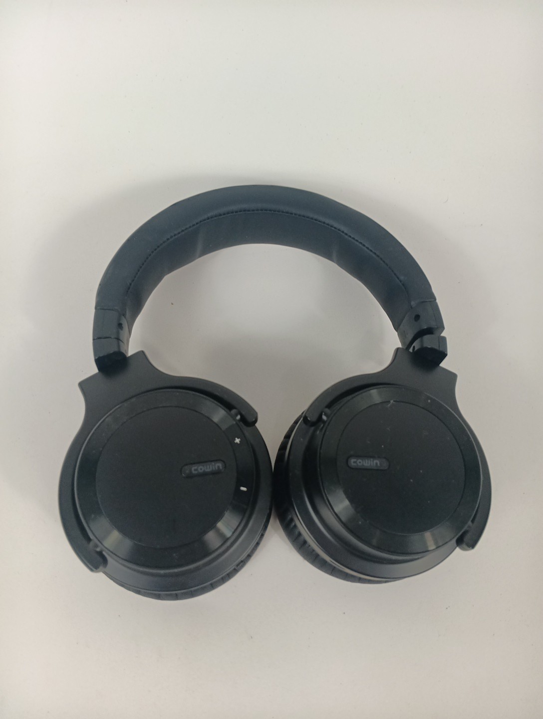 Cowin E7 Active Noise Cancelling Wireless Bluetooth Headphones mic Black MATTE