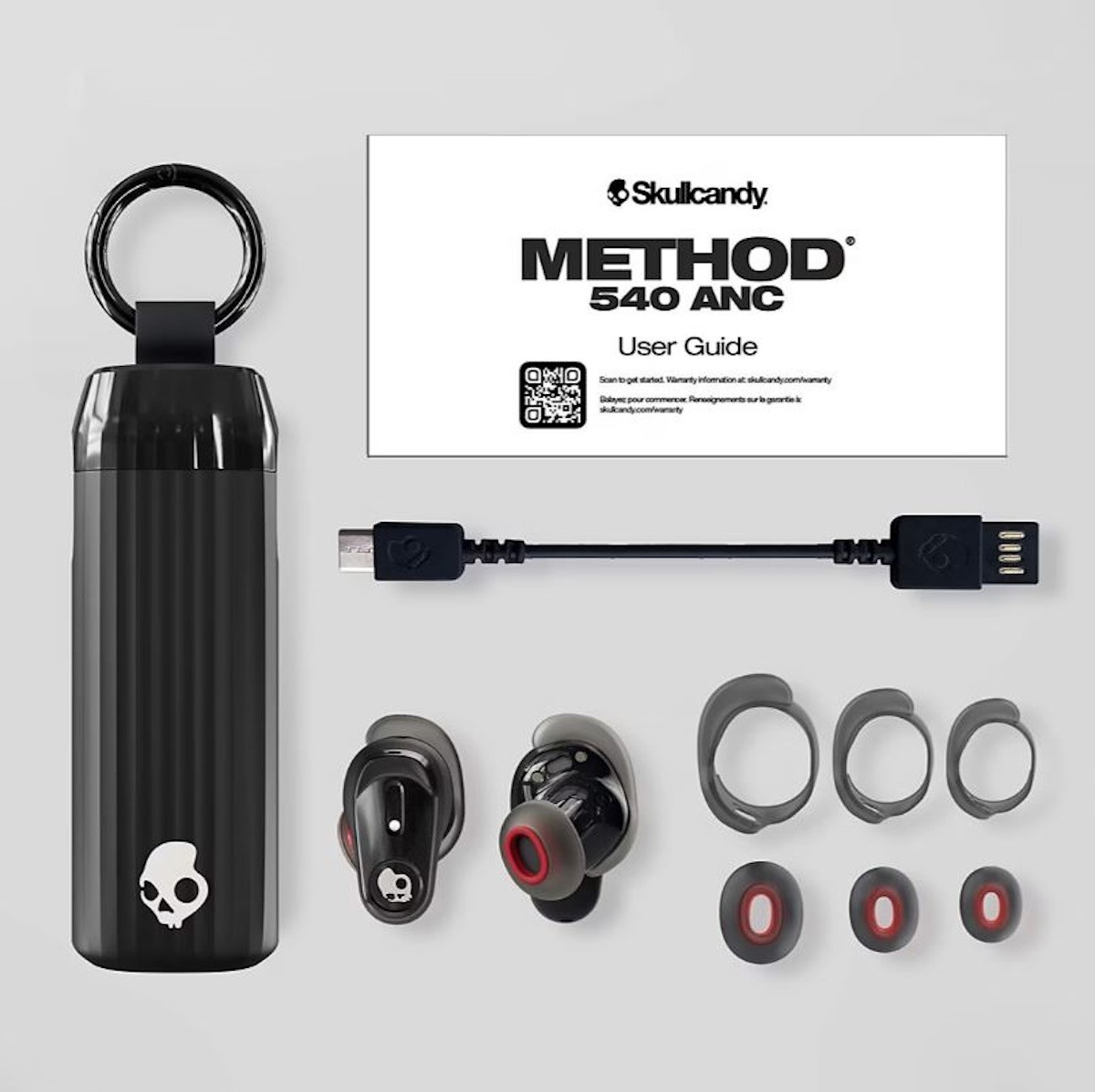 Skullcandy METHOD 540 ANC True Wireless In Ear Earbuds Sound by Bose S2MFW-T740