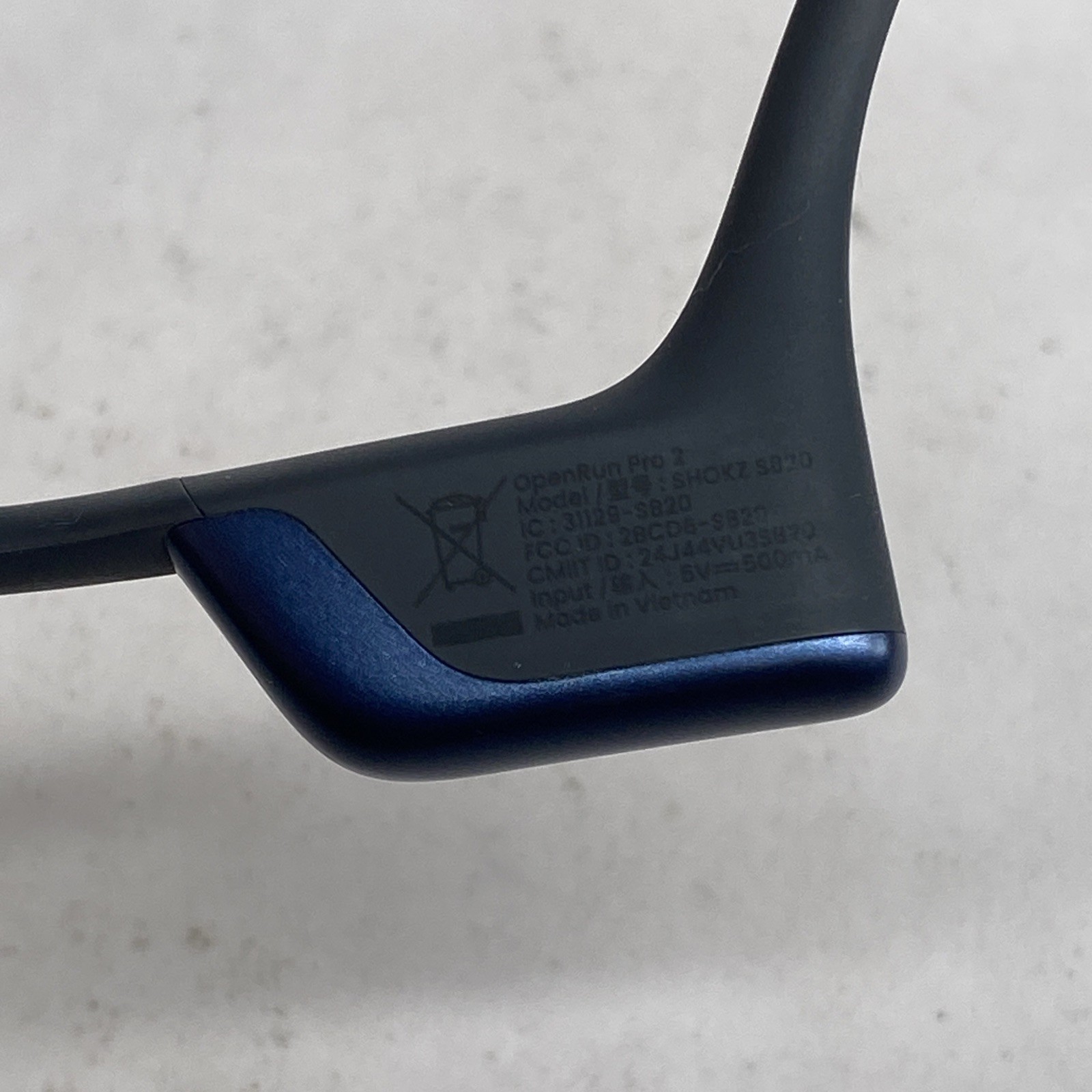 Shokz OpenRun Pro 2 S820 Bone Conduction Sports Headphone Blue READ
